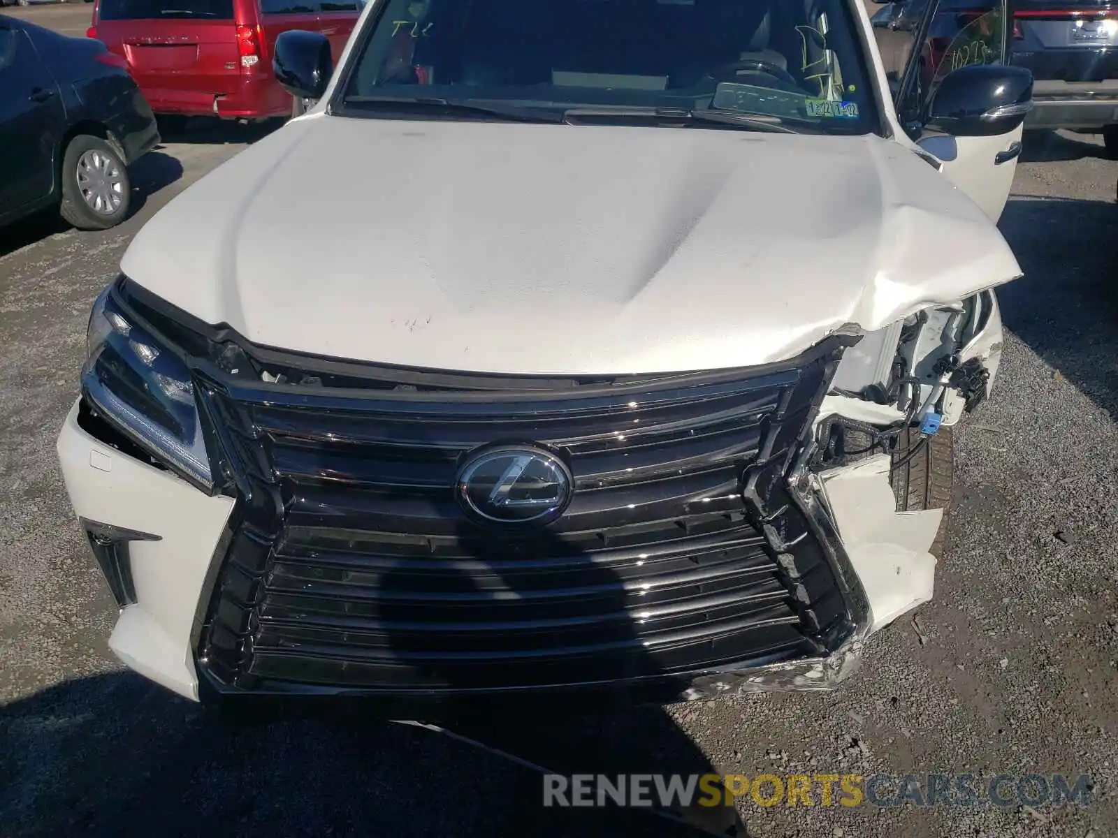 7 Photograph of a damaged car JTJDY7AX6M4334835 LEXUS LX570 2021