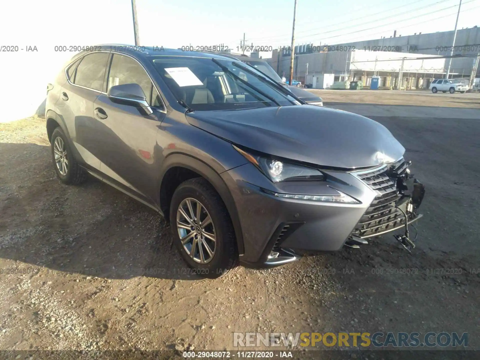 1 Photograph of a damaged car JTJDARDZ9M2240067 LEXUS NX 200T 2021