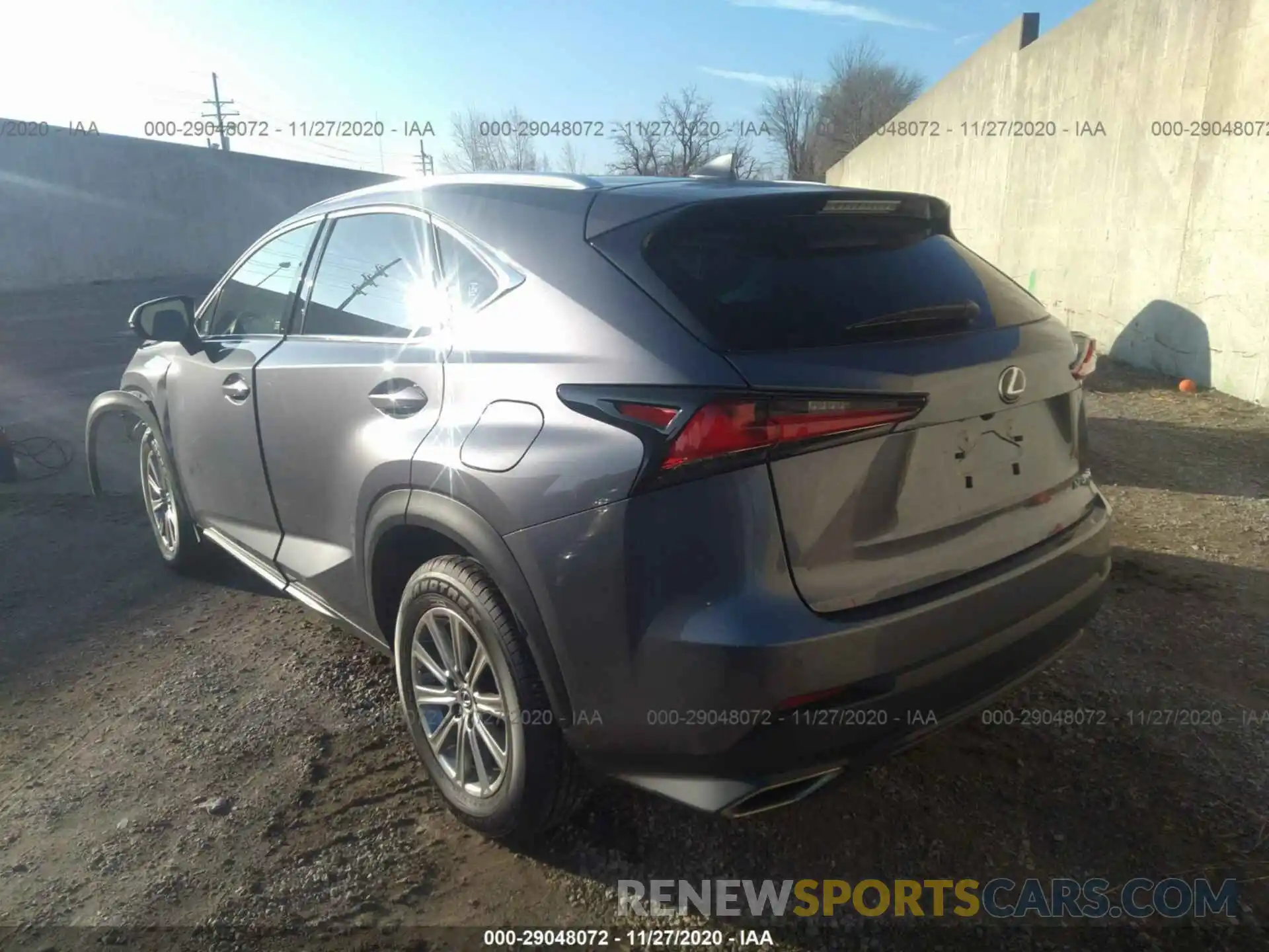 3 Фотография поврежденного автомобиля JTJDARDZ9M2240067 LEXUS NX 200T 2021