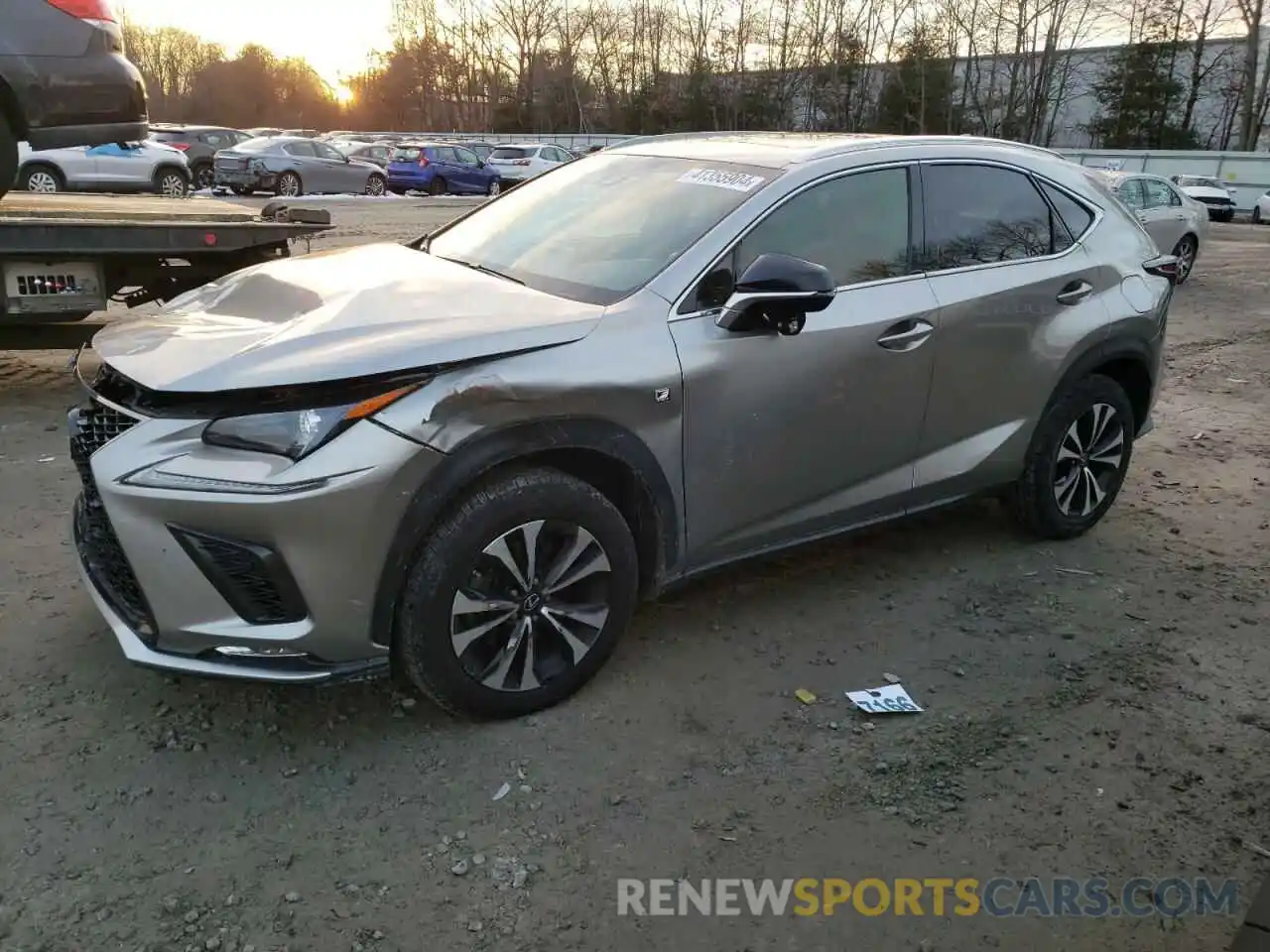 1 Photograph of a damaged car JTJBARBZ0K2182759 LEXUS NX 2019