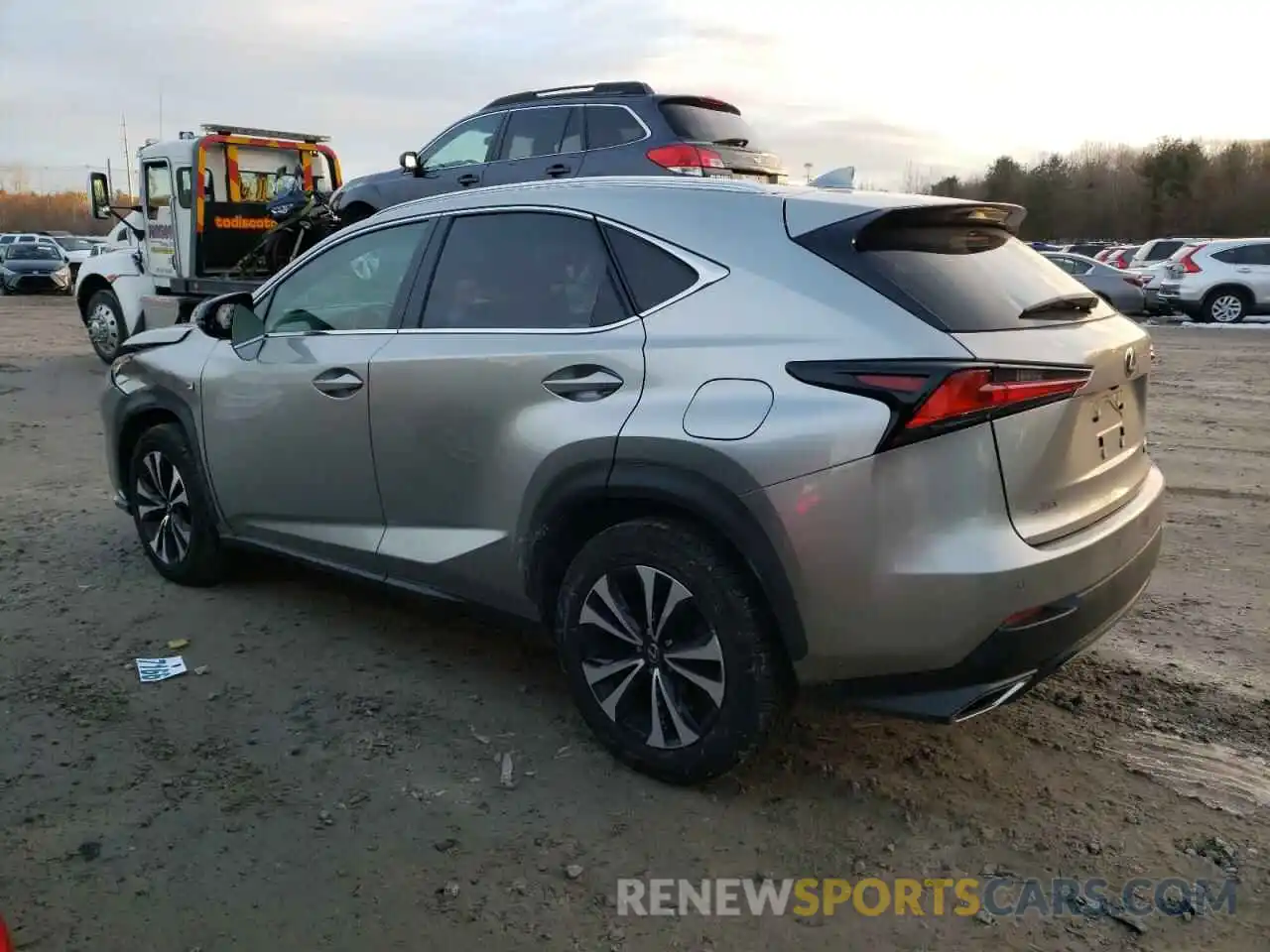 2 Photograph of a damaged car JTJBARBZ0K2182759 LEXUS NX 2019