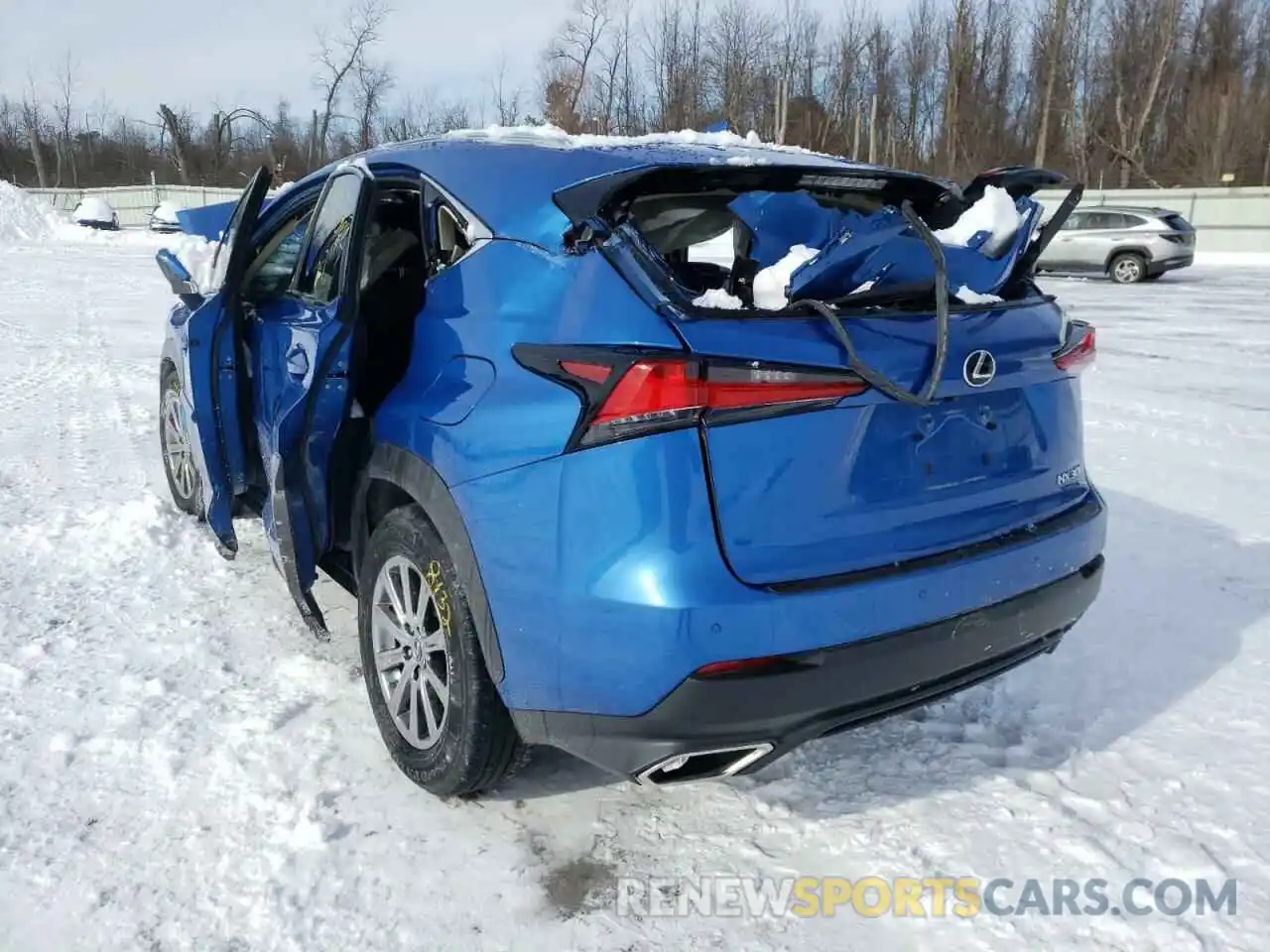 3 Фотография поврежденного автомобиля JTJBARBZ0K2186875 LEXUS NX 2019