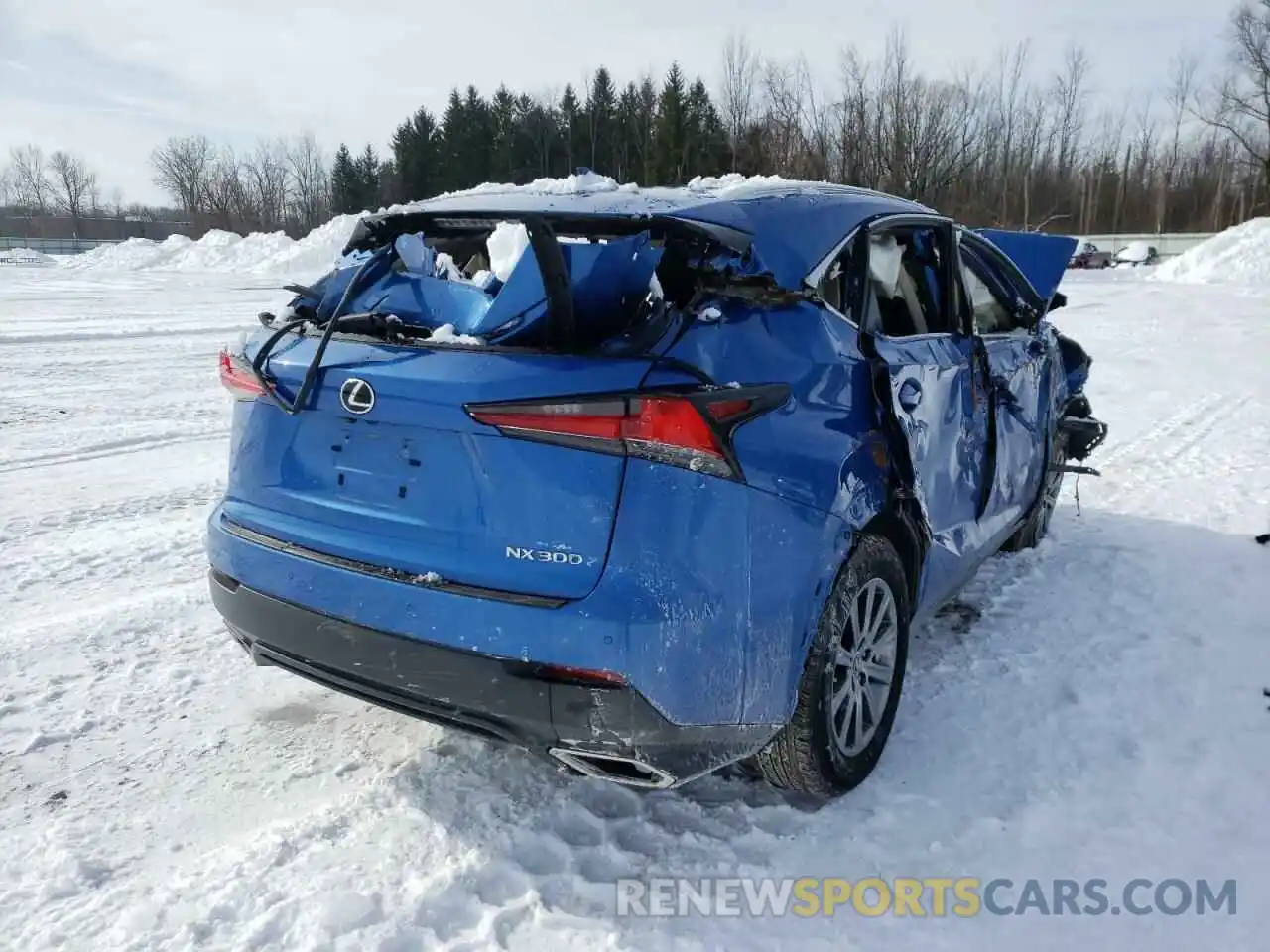 4 Photograph of a damaged car JTJBARBZ0K2186875 LEXUS NX 2019