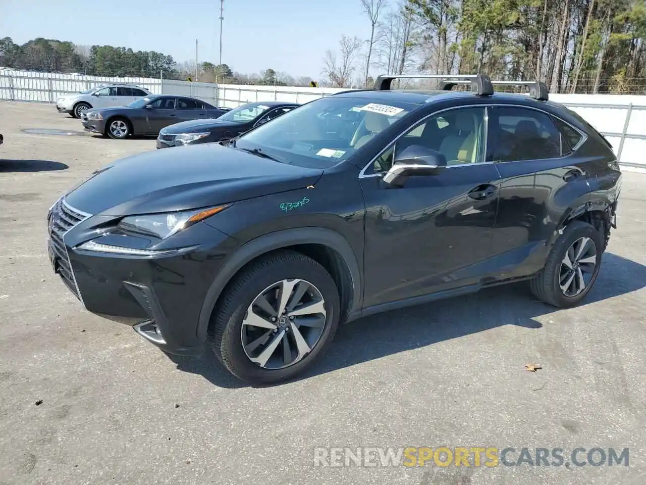 1 Photograph of a damaged car JTJBARBZ0K2187895 LEXUS NX 2019