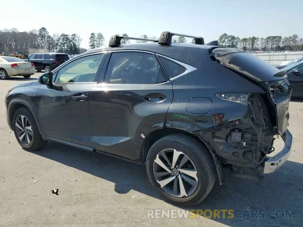 2 Photograph of a damaged car JTJBARBZ0K2187895 LEXUS NX 2019