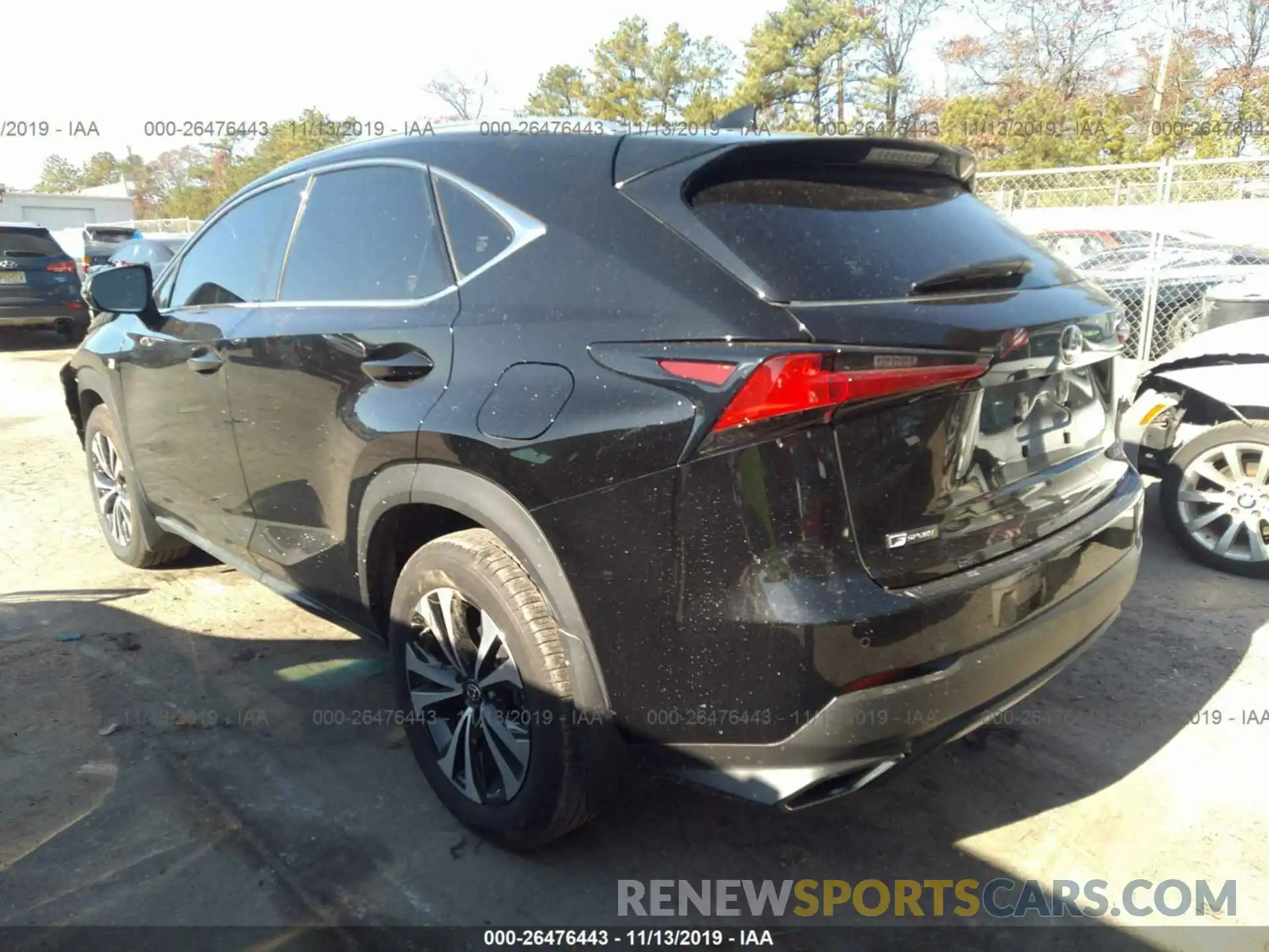 3 Photograph of a damaged car JTJBARBZ0K2188786 LEXUS NX 2019