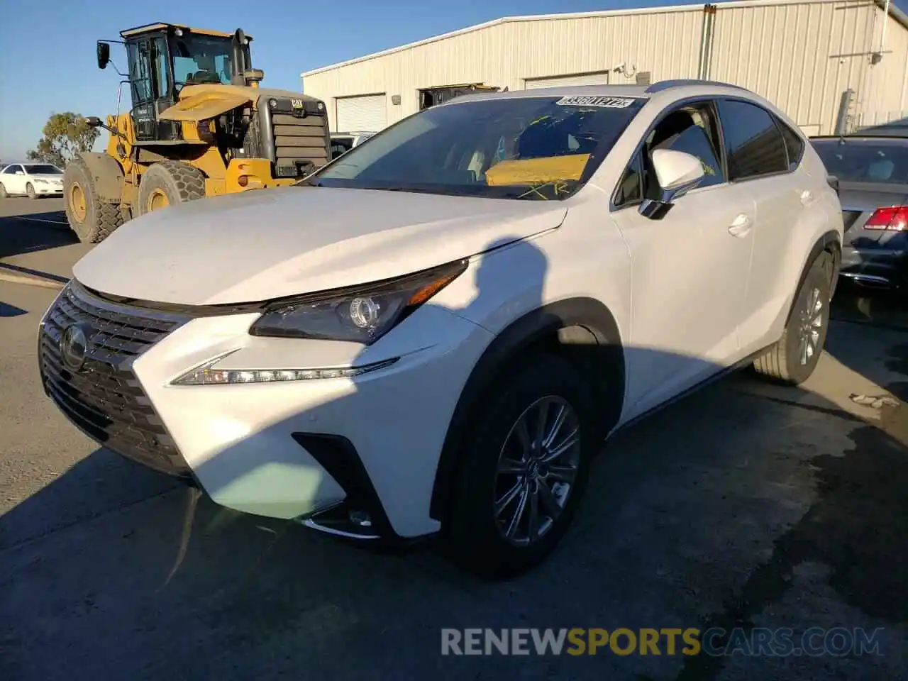 2 Photograph of a damaged car JTJBARBZ0K2190392 LEXUS NX 2019