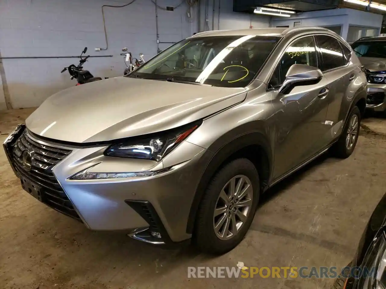 2 Фотография поврежденного автомобиля JTJBARBZ0K2190666 LEXUS NX 2019