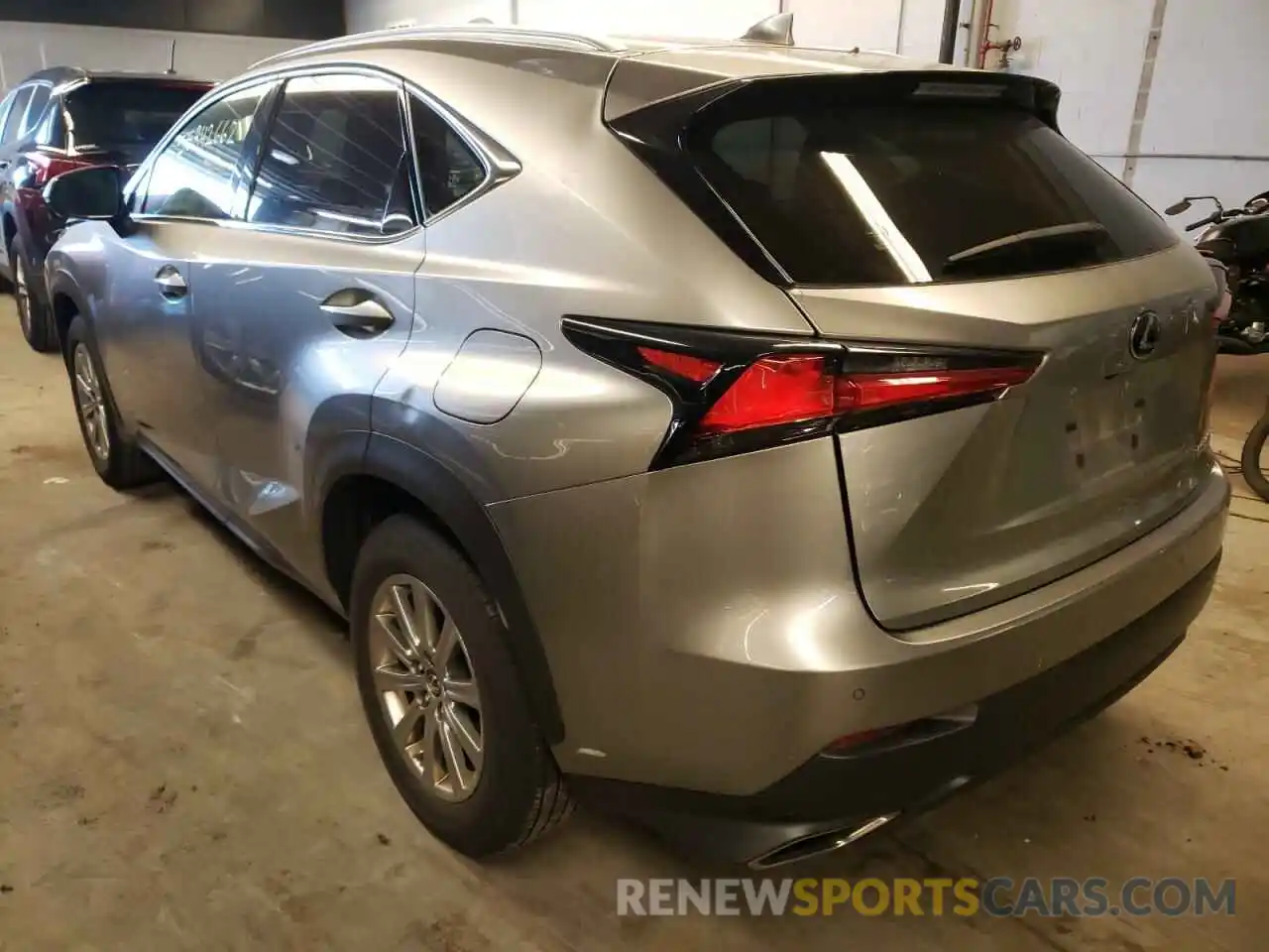 3 Фотография поврежденного автомобиля JTJBARBZ0K2190666 LEXUS NX 2019