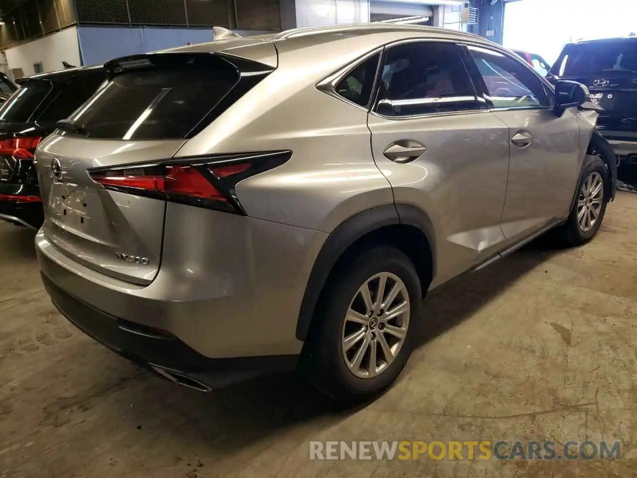 4 Фотография поврежденного автомобиля JTJBARBZ0K2190666 LEXUS NX 2019