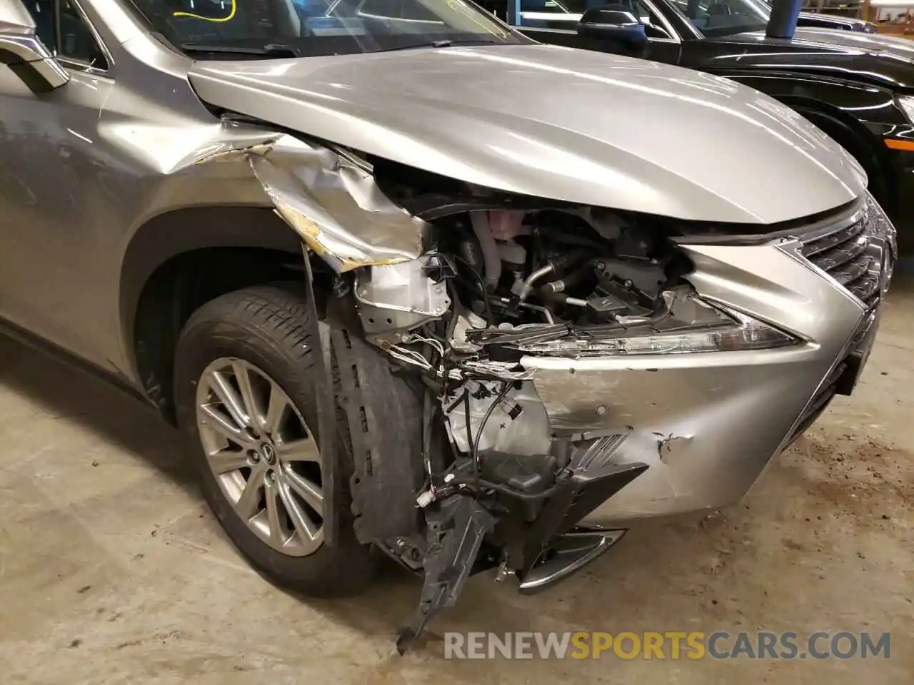 9 Фотография поврежденного автомобиля JTJBARBZ0K2190666 LEXUS NX 2019