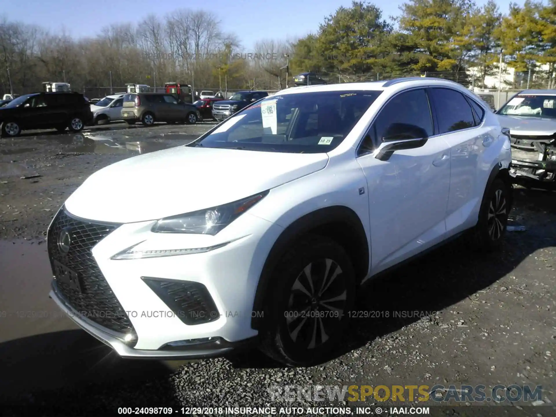 2 Фотография поврежденного автомобиля JTJBARBZ0K2193826 LEXUS NX 2019