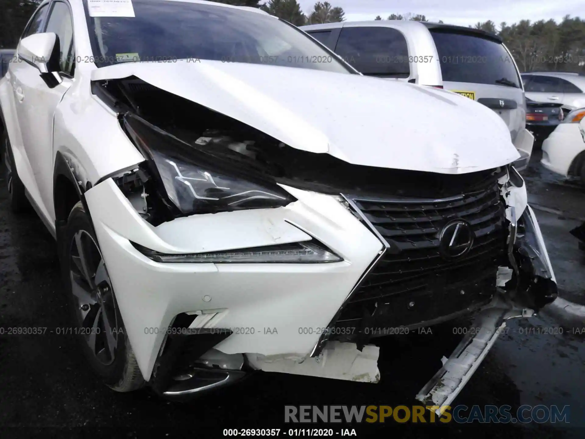 6 Photograph of a damaged car JTJBARBZ0K2198573 LEXUS NX 2019