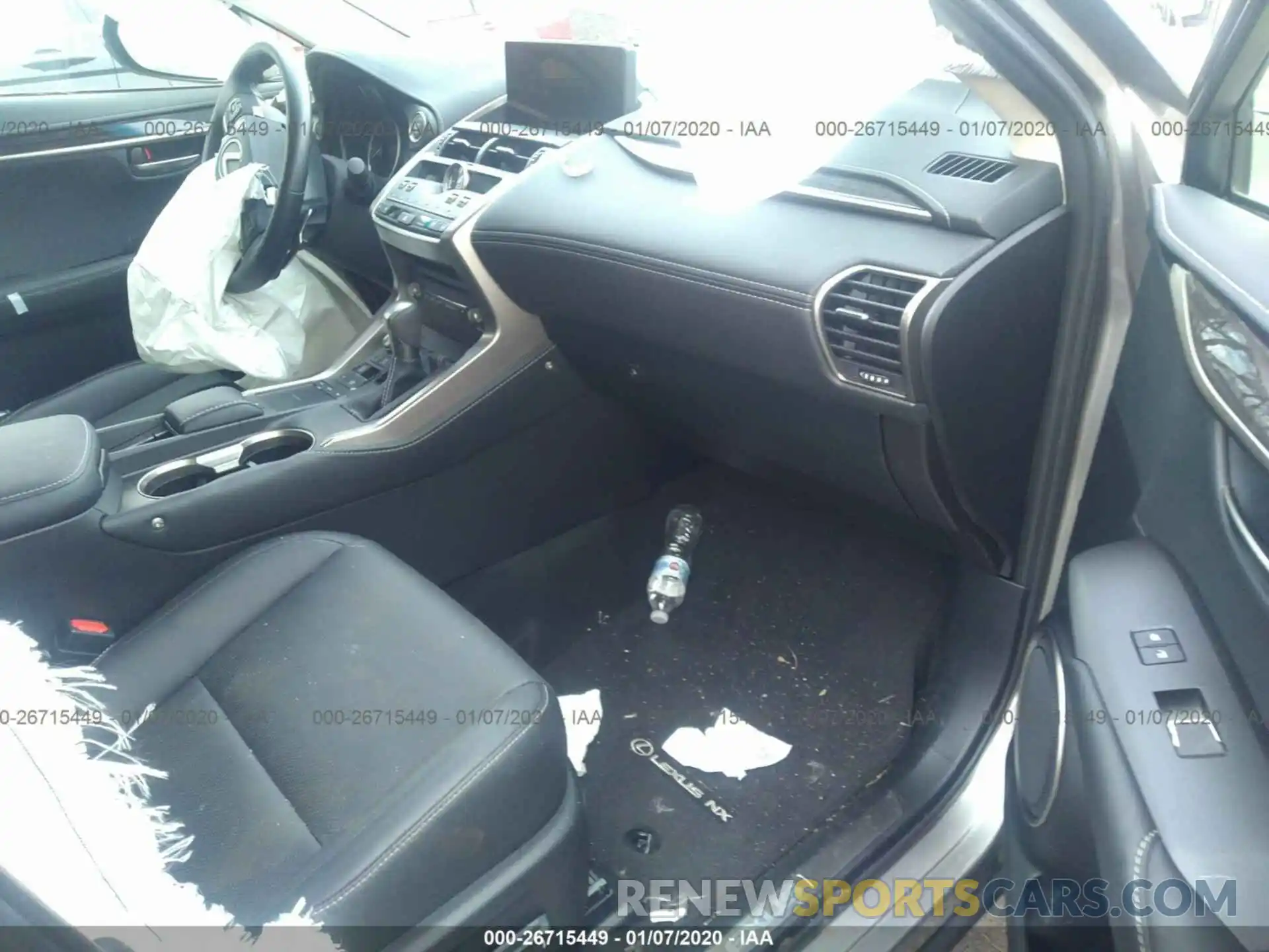 5 Photograph of a damaged car JTJBARBZ0K2199190 LEXUS NX 2019