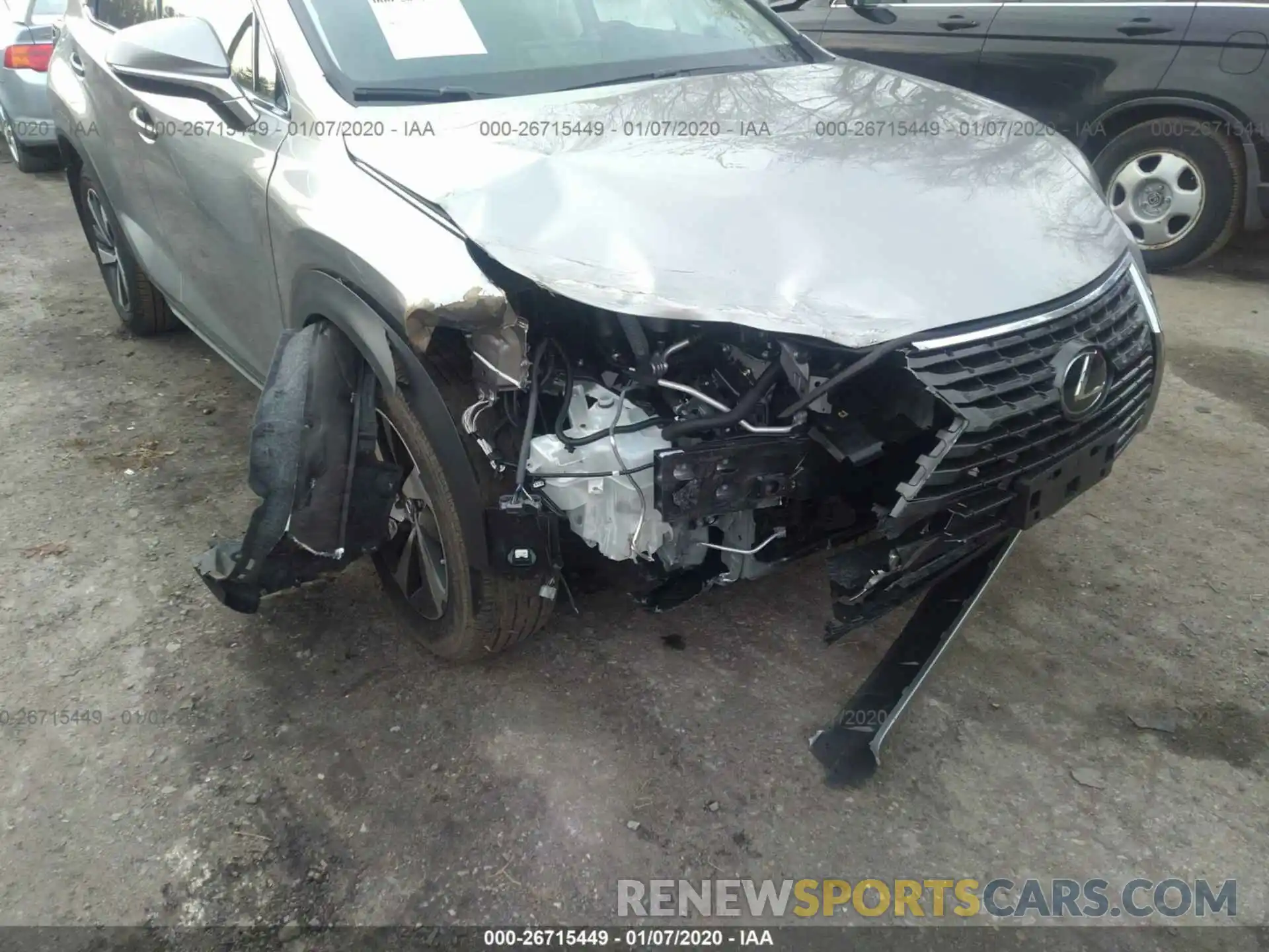 6 Photograph of a damaged car JTJBARBZ0K2199190 LEXUS NX 2019