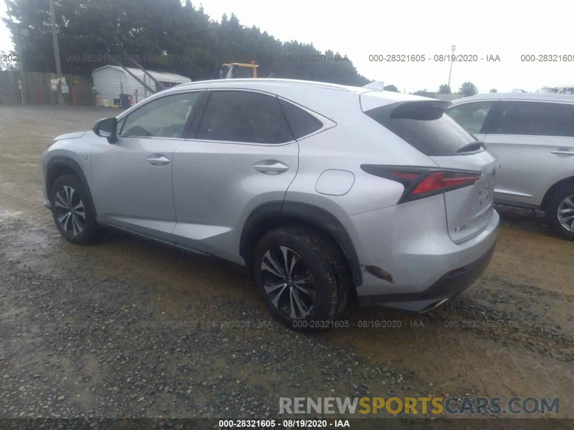 3 Photograph of a damaged car JTJBARBZ0K2204176 LEXUS NX 2019