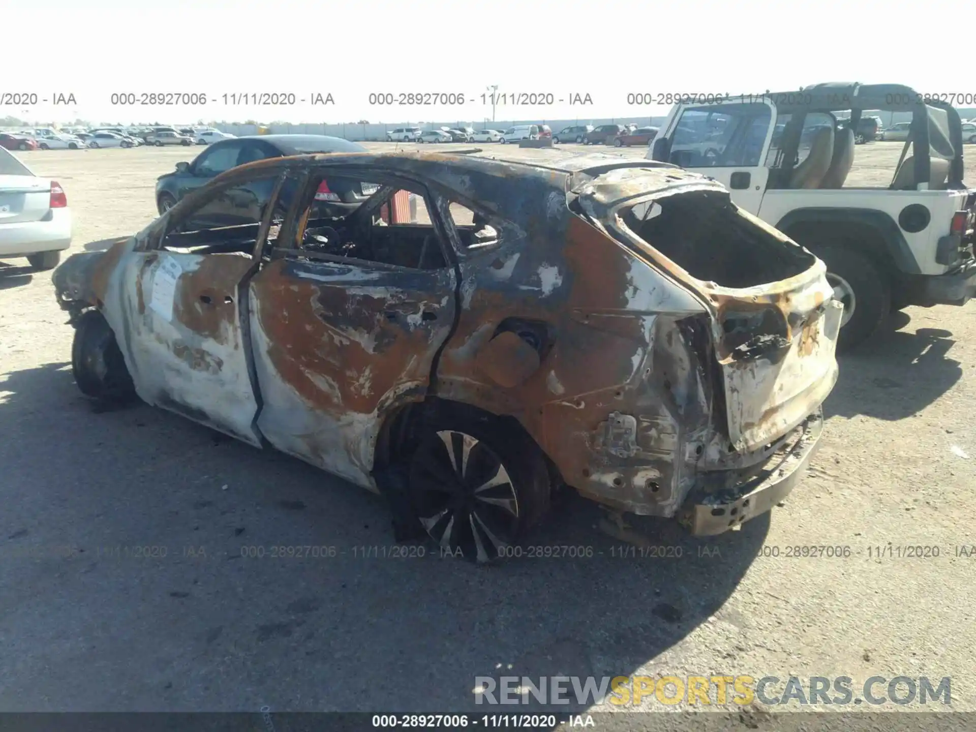 3 Фотография поврежденного автомобиля JTJBARBZ0K2205425 LEXUS NX 2019