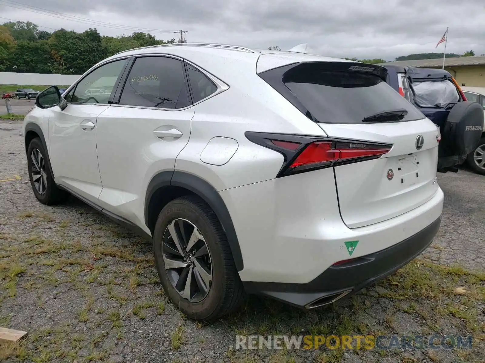 3 Photograph of a damaged car JTJBARBZ0K2209202 LEXUS NX 2019