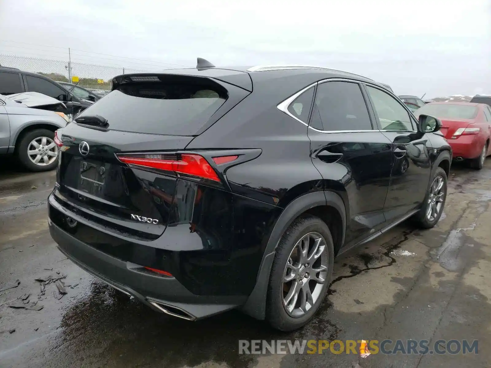 4 Фотография поврежденного автомобиля JTJBARBZ0K2211967 LEXUS NX 2019