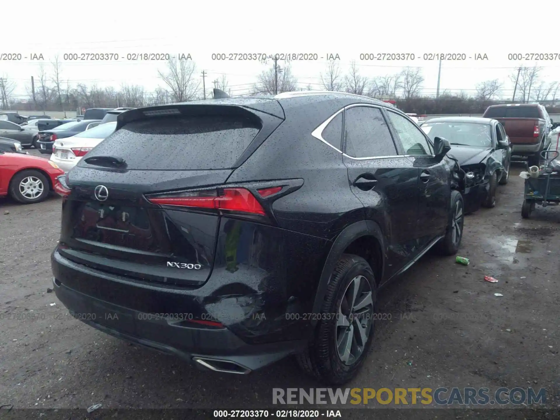 4 Photograph of a damaged car JTJBARBZ0K2214481 LEXUS NX 2019