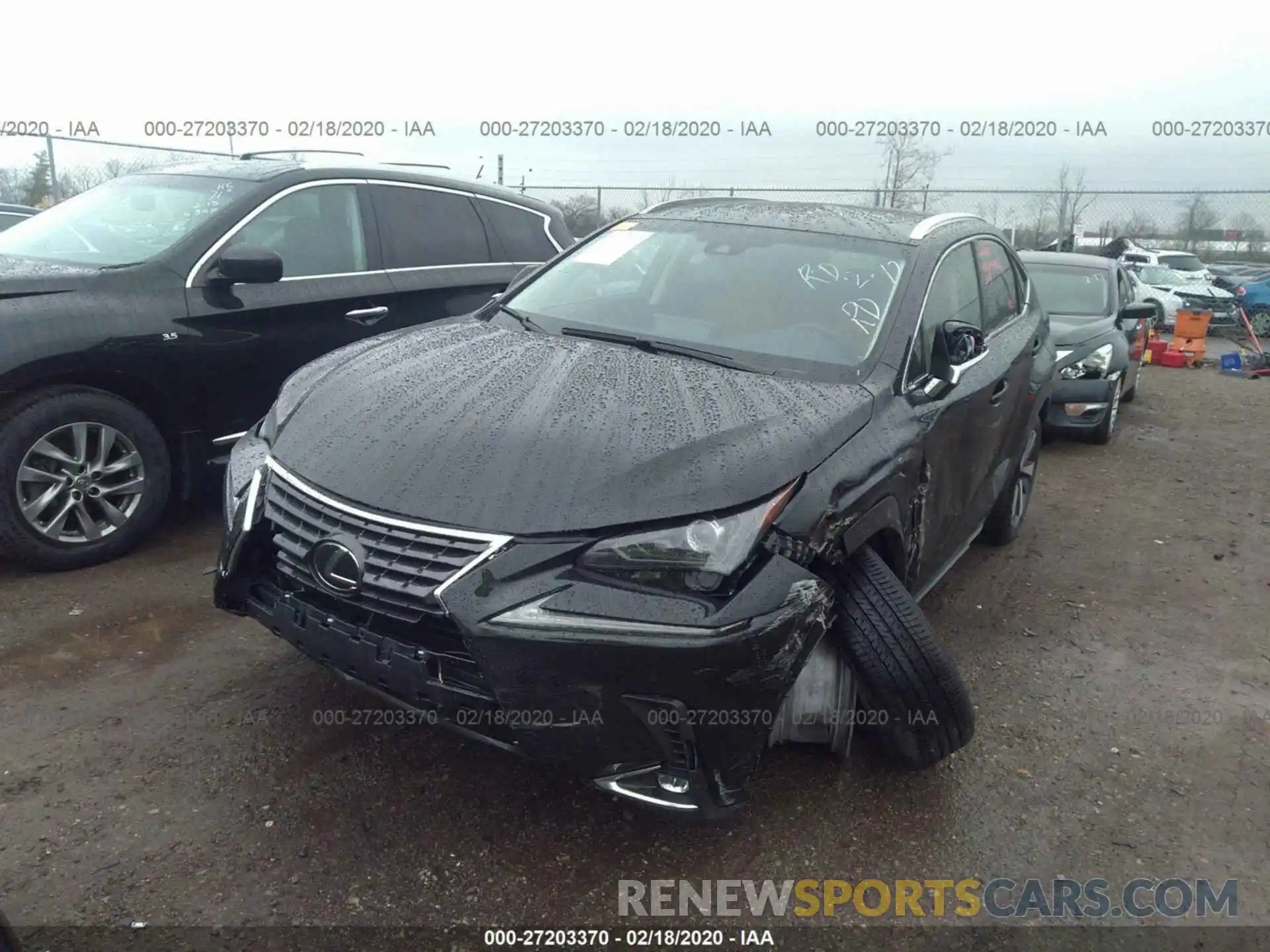 6 Photograph of a damaged car JTJBARBZ0K2214481 LEXUS NX 2019