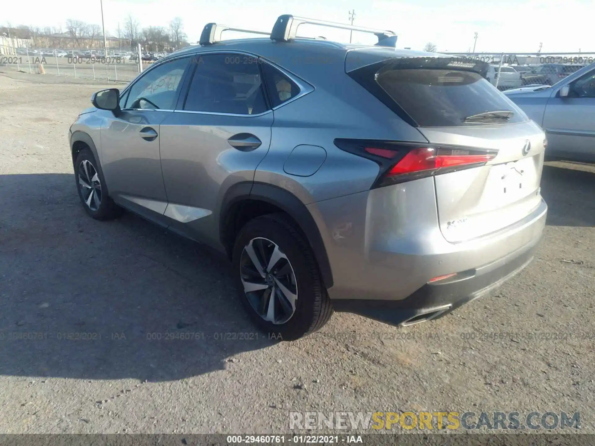 3 Photograph of a damaged car JTJBARBZ0K2216134 LEXUS NX 2019