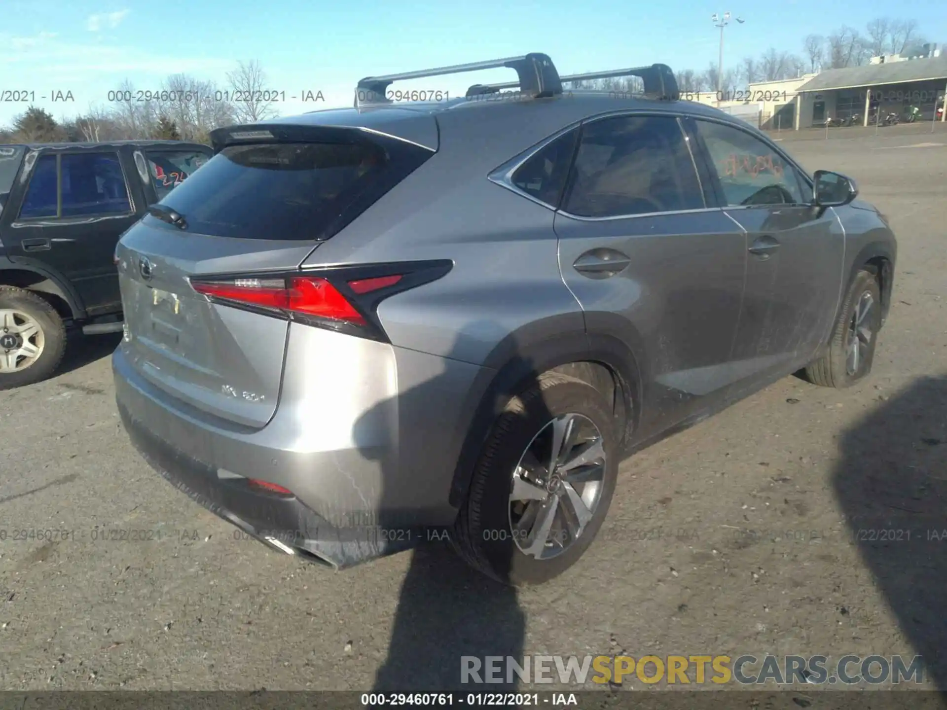 4 Фотография поврежденного автомобиля JTJBARBZ0K2216134 LEXUS NX 2019