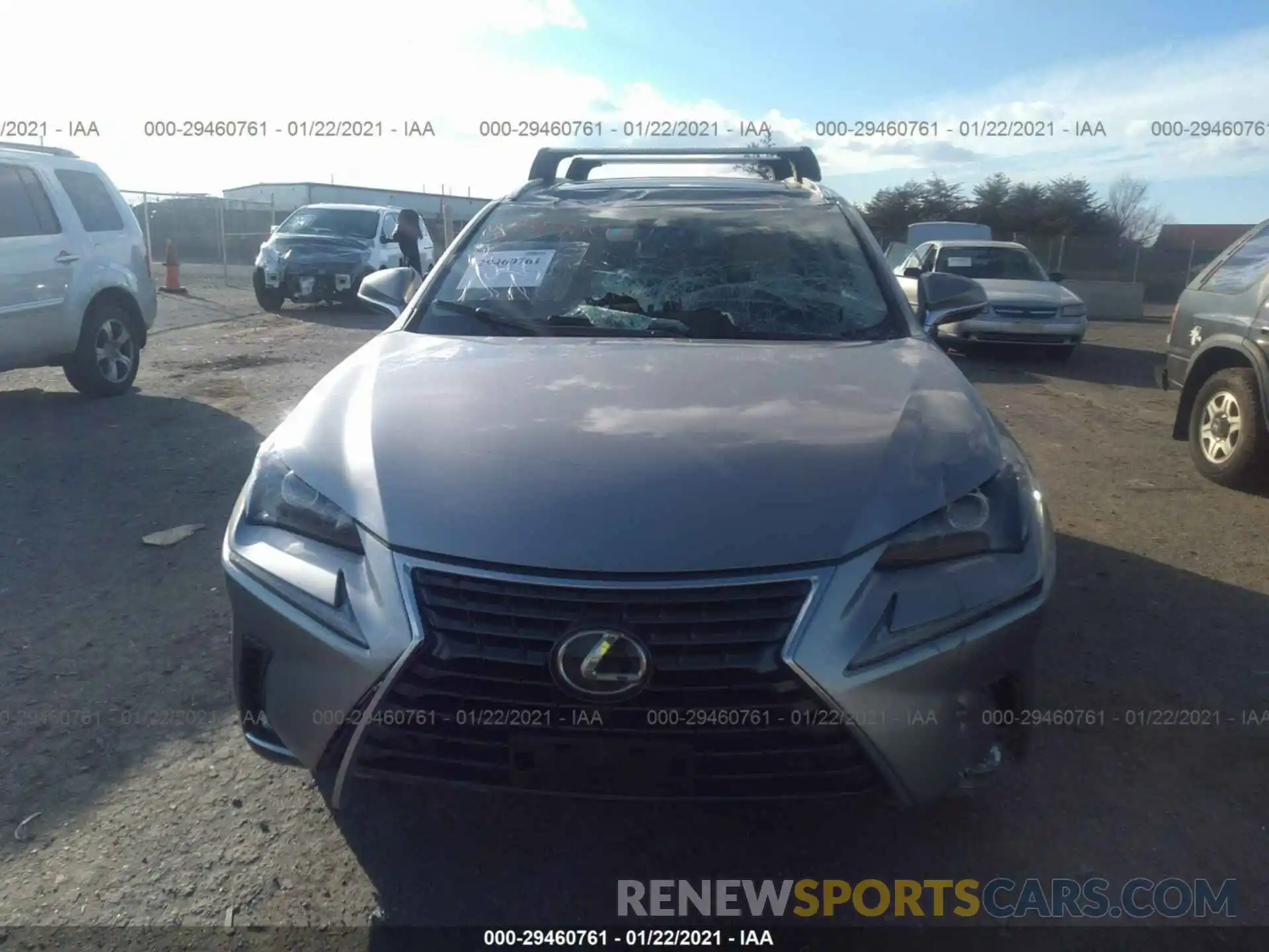 6 Photograph of a damaged car JTJBARBZ0K2216134 LEXUS NX 2019