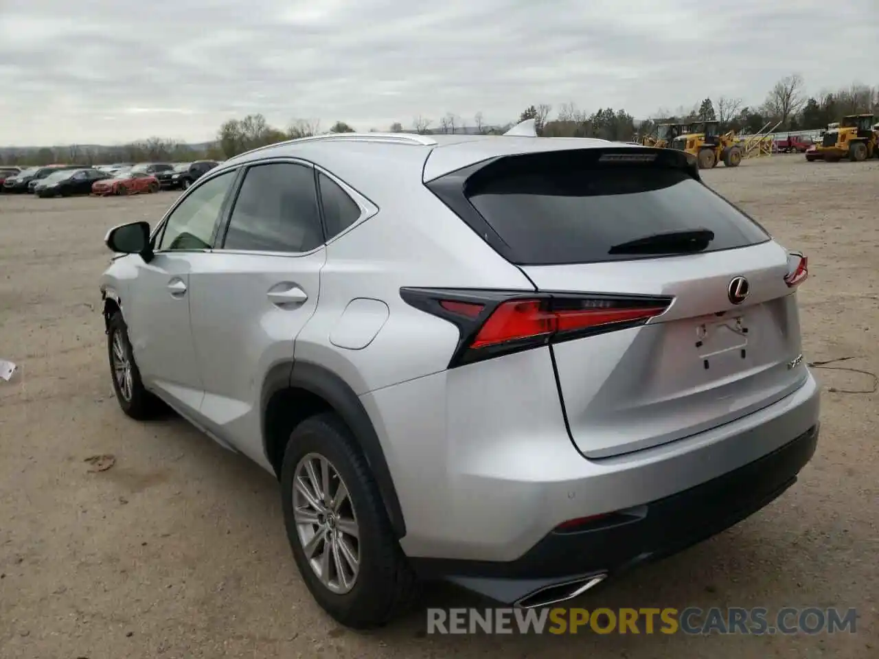 3 Photograph of a damaged car JTJBARBZ1K2180129 LEXUS NX 2019