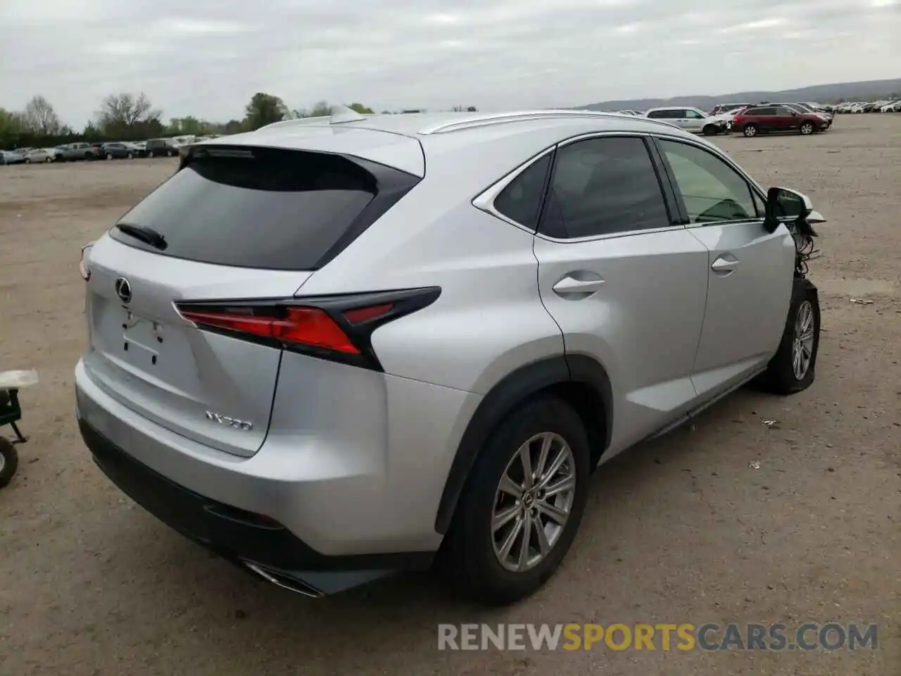 4 Фотография поврежденного автомобиля JTJBARBZ1K2180129 LEXUS NX 2019