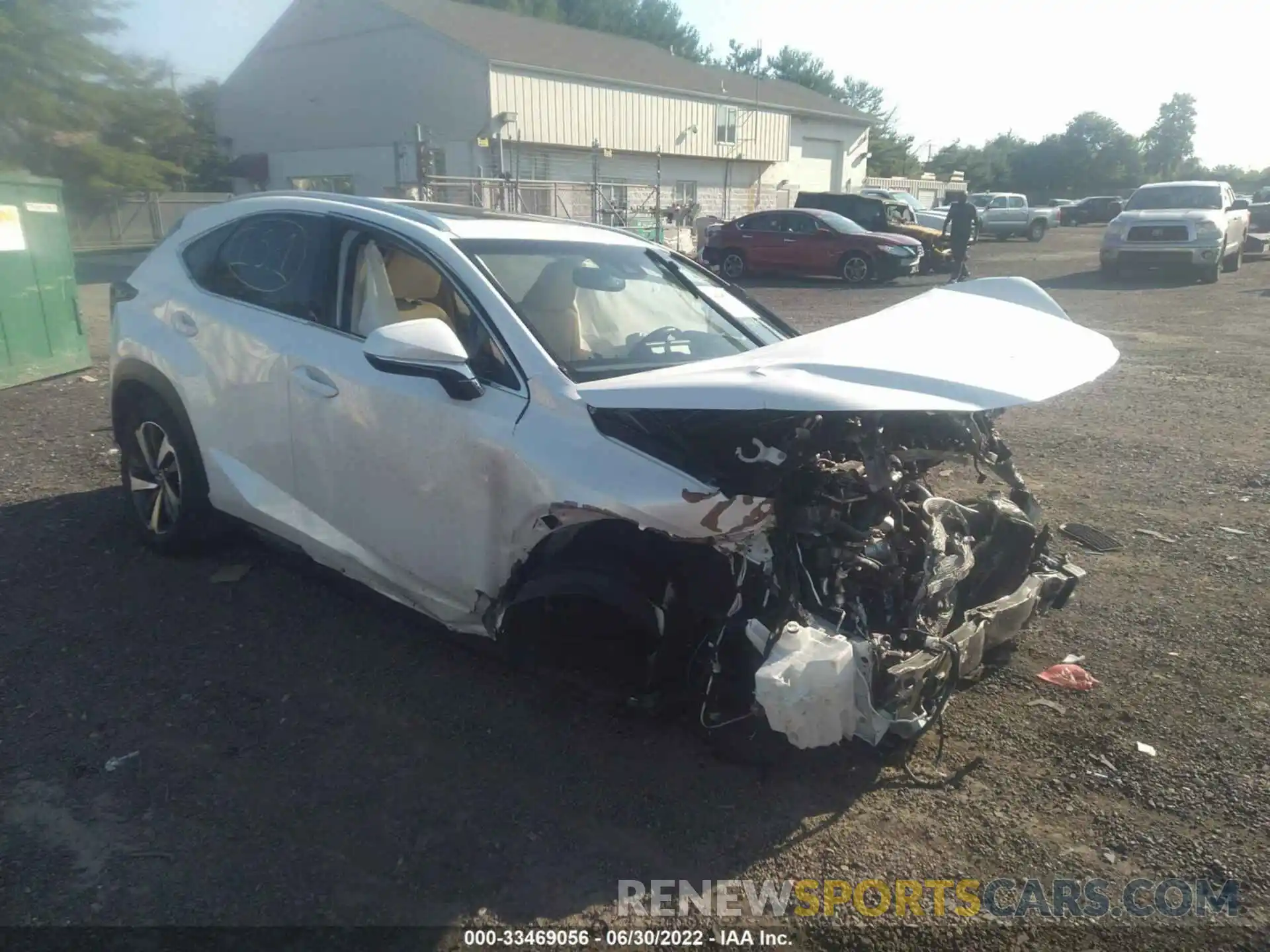 1 Photograph of a damaged car JTJBARBZ1K2185041 LEXUS NX 2019