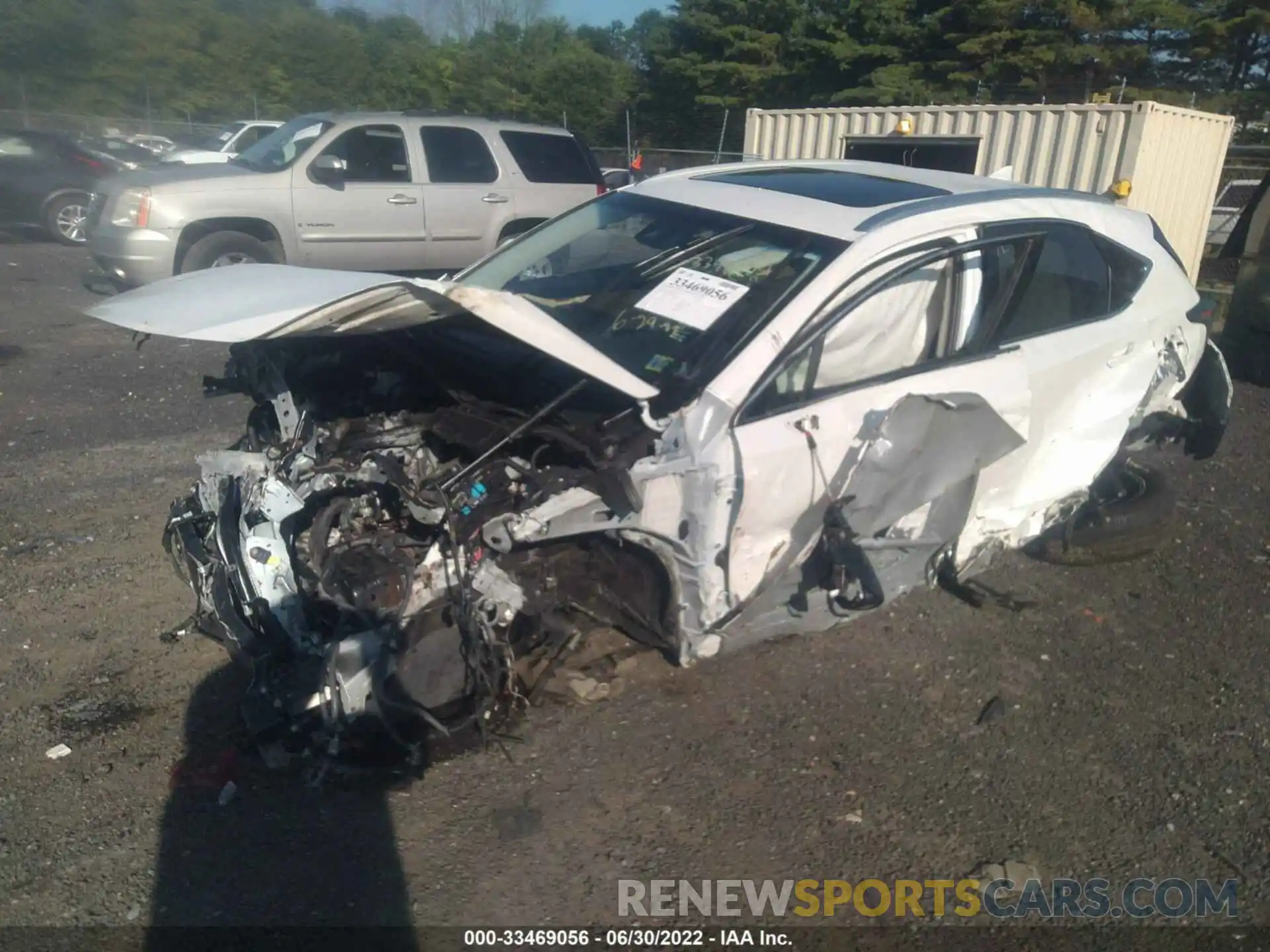 2 Photograph of a damaged car JTJBARBZ1K2185041 LEXUS NX 2019