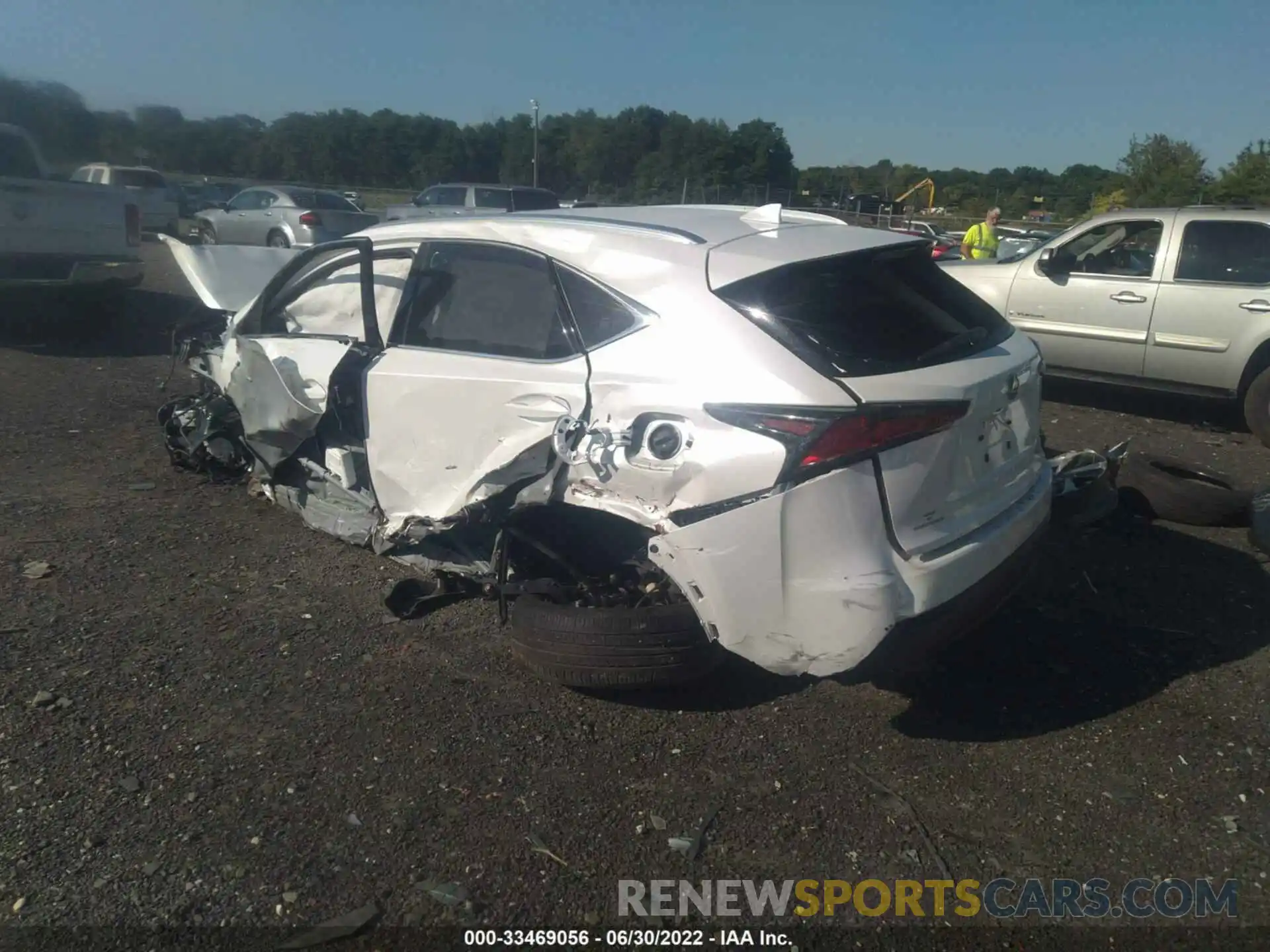 3 Photograph of a damaged car JTJBARBZ1K2185041 LEXUS NX 2019