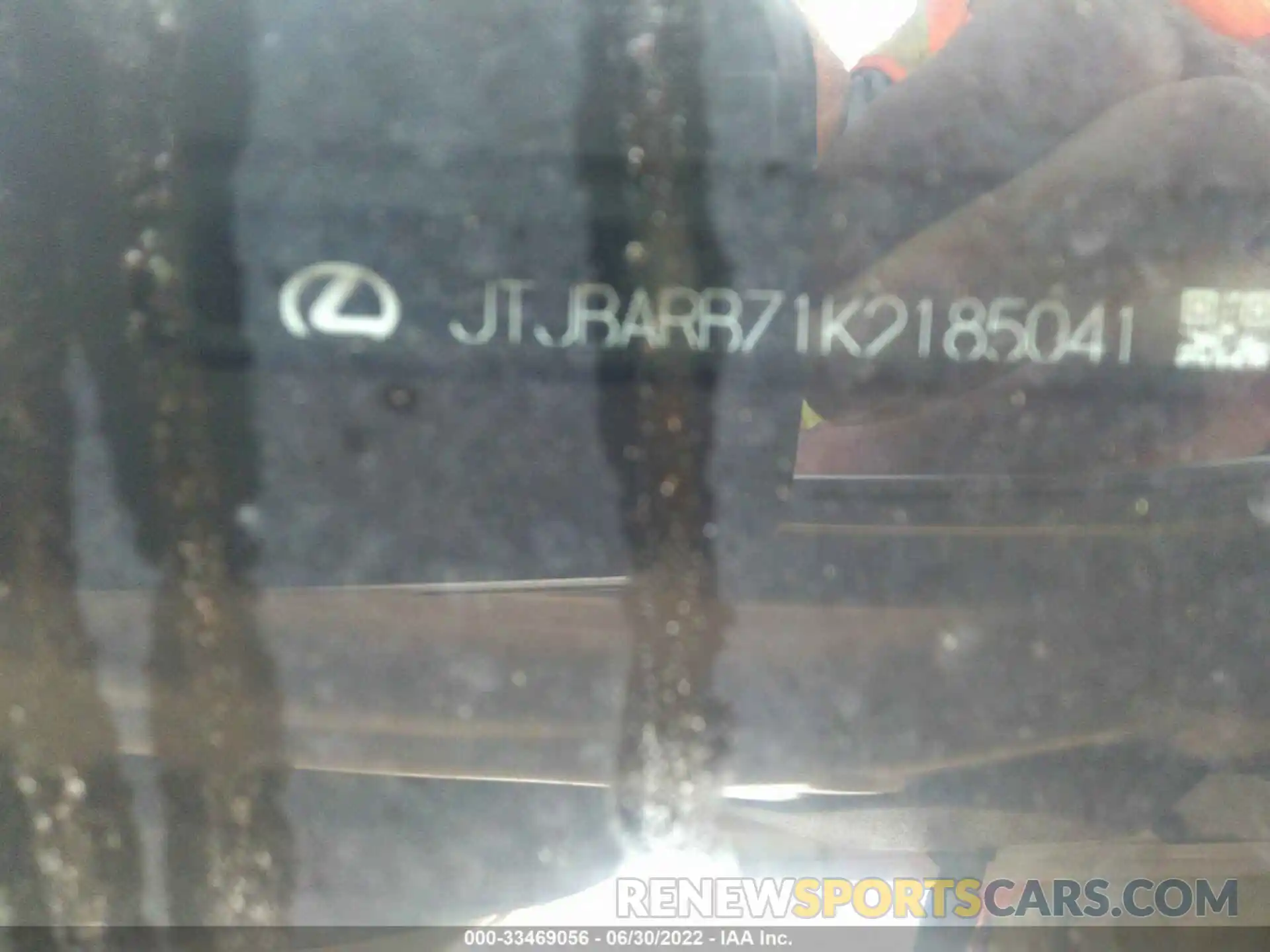 9 Photograph of a damaged car JTJBARBZ1K2185041 LEXUS NX 2019