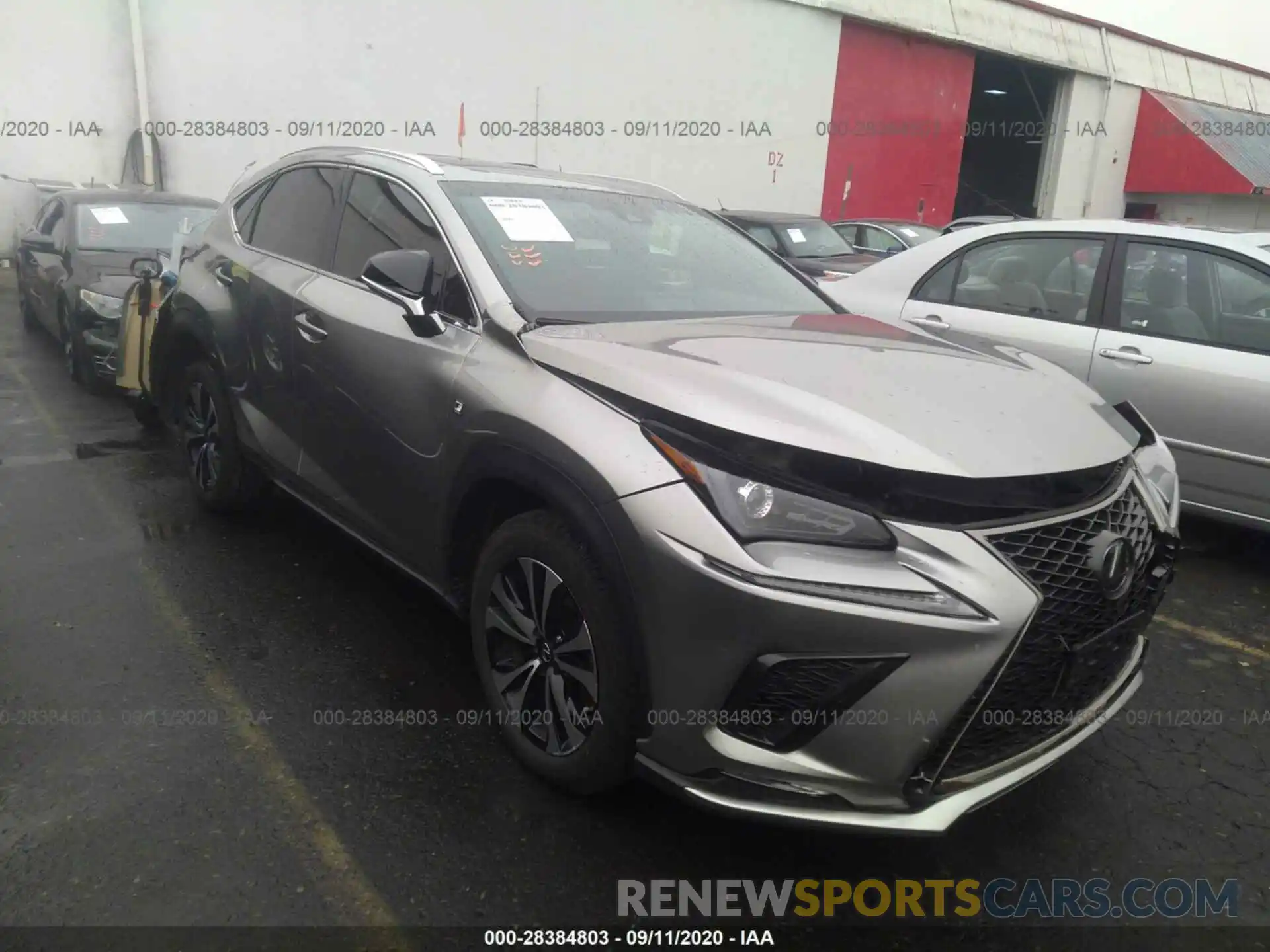 1 Photograph of a damaged car JTJBARBZ1K2186089 LEXUS NX 2019