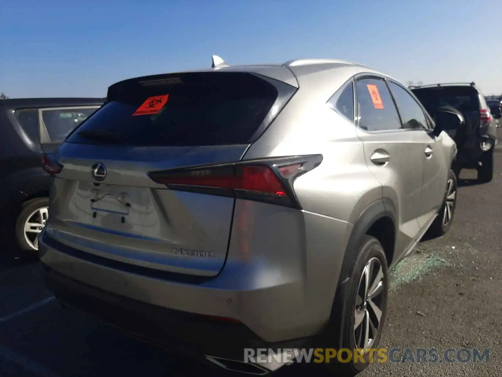 4 Photograph of a damaged car JTJBARBZ1K2187016 LEXUS NX 2019