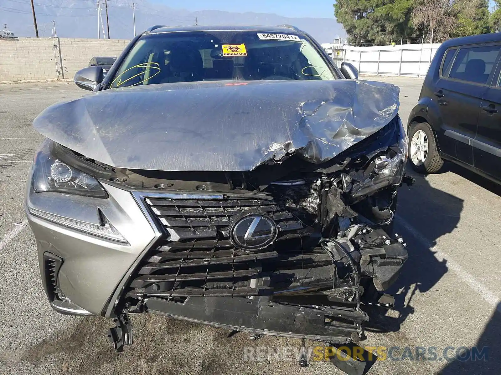 9 Photograph of a damaged car JTJBARBZ1K2187016 LEXUS NX 2019