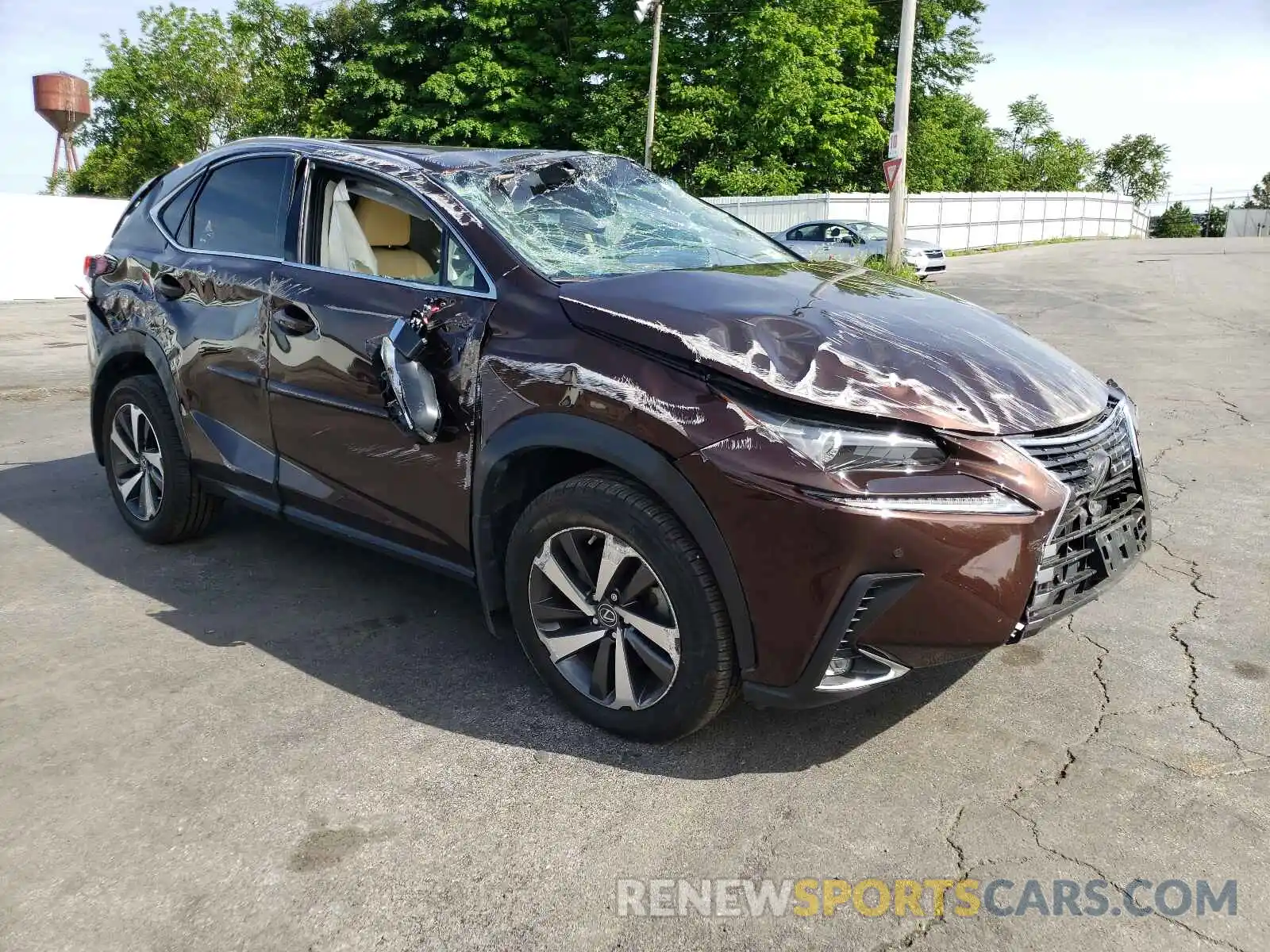 1 Фотография поврежденного автомобиля JTJBARBZ1K2194600 LEXUS NX 2019