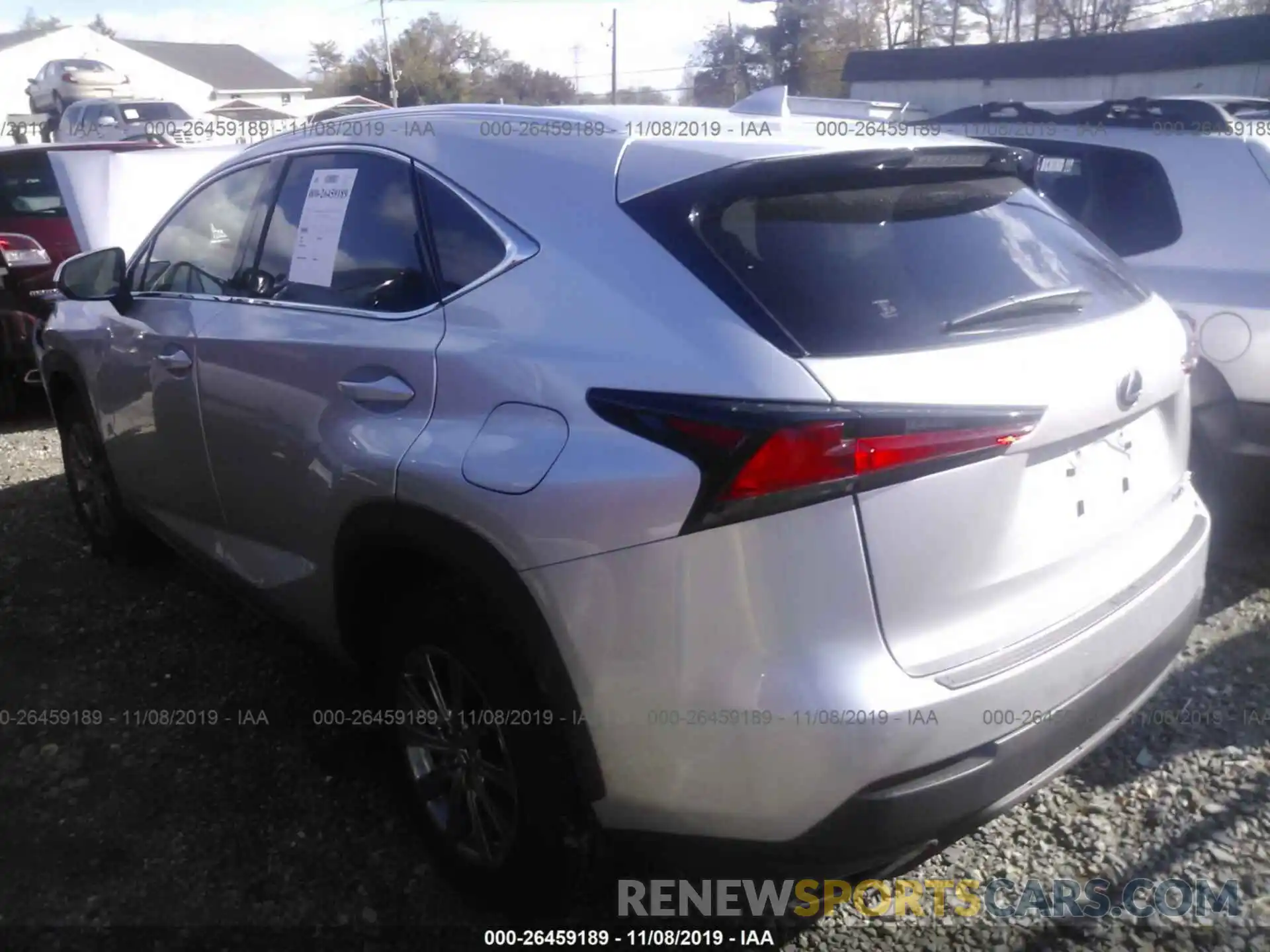 3 Photograph of a damaged car JTJBARBZ1K2195438 LEXUS NX 2019