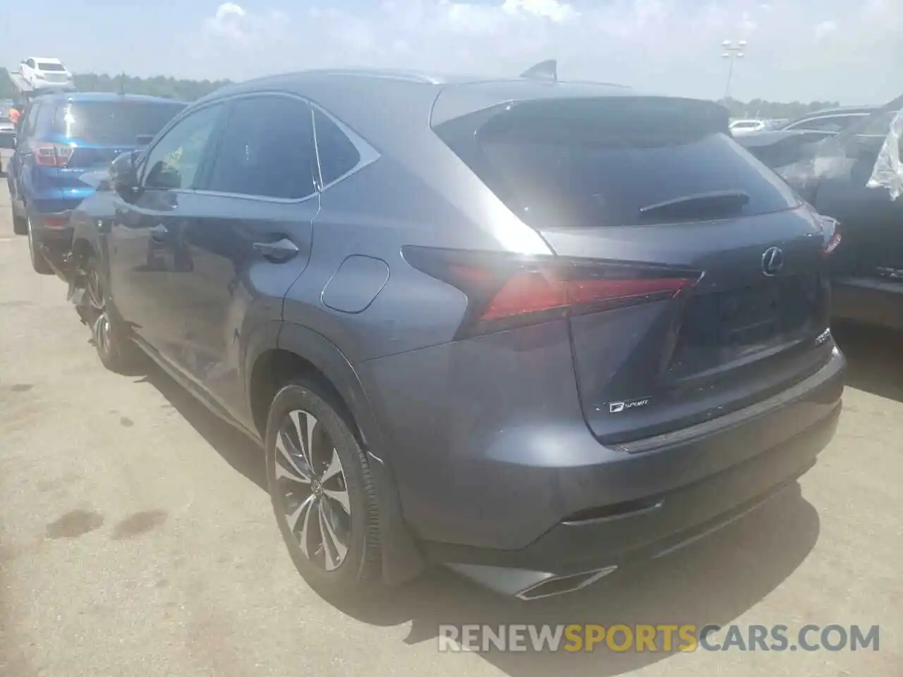 3 Photograph of a damaged car JTJBARBZ1K2195939 LEXUS NX 2019