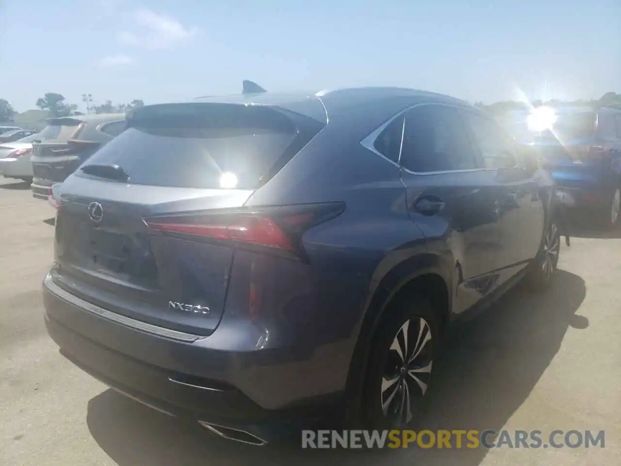 4 Photograph of a damaged car JTJBARBZ1K2195939 LEXUS NX 2019