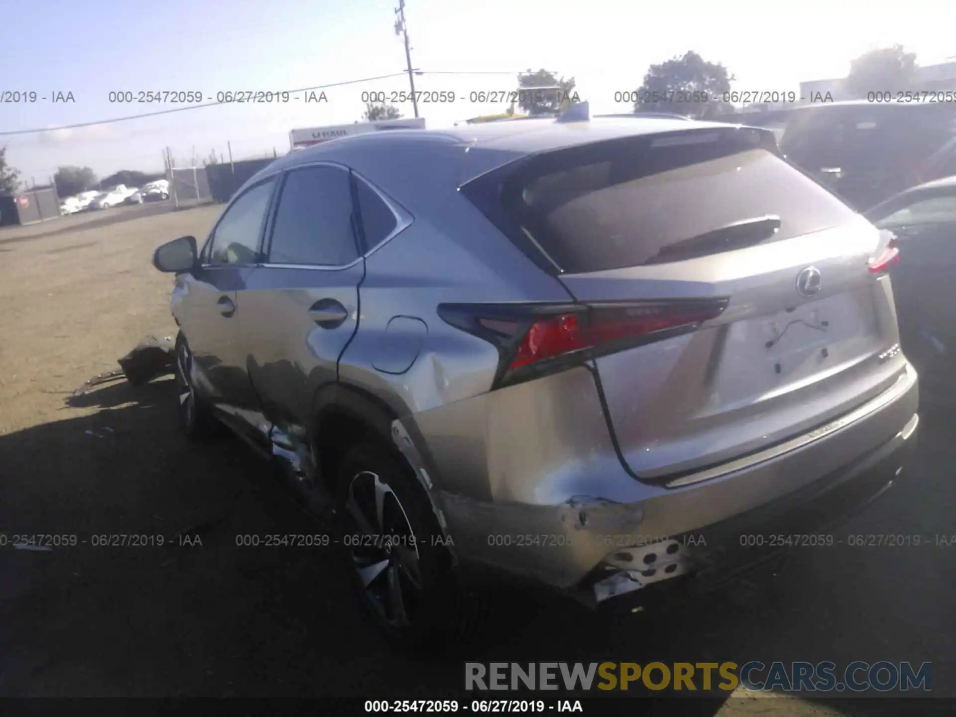 3 Photograph of a damaged car JTJBARBZ1K2198548 LEXUS NX 2019