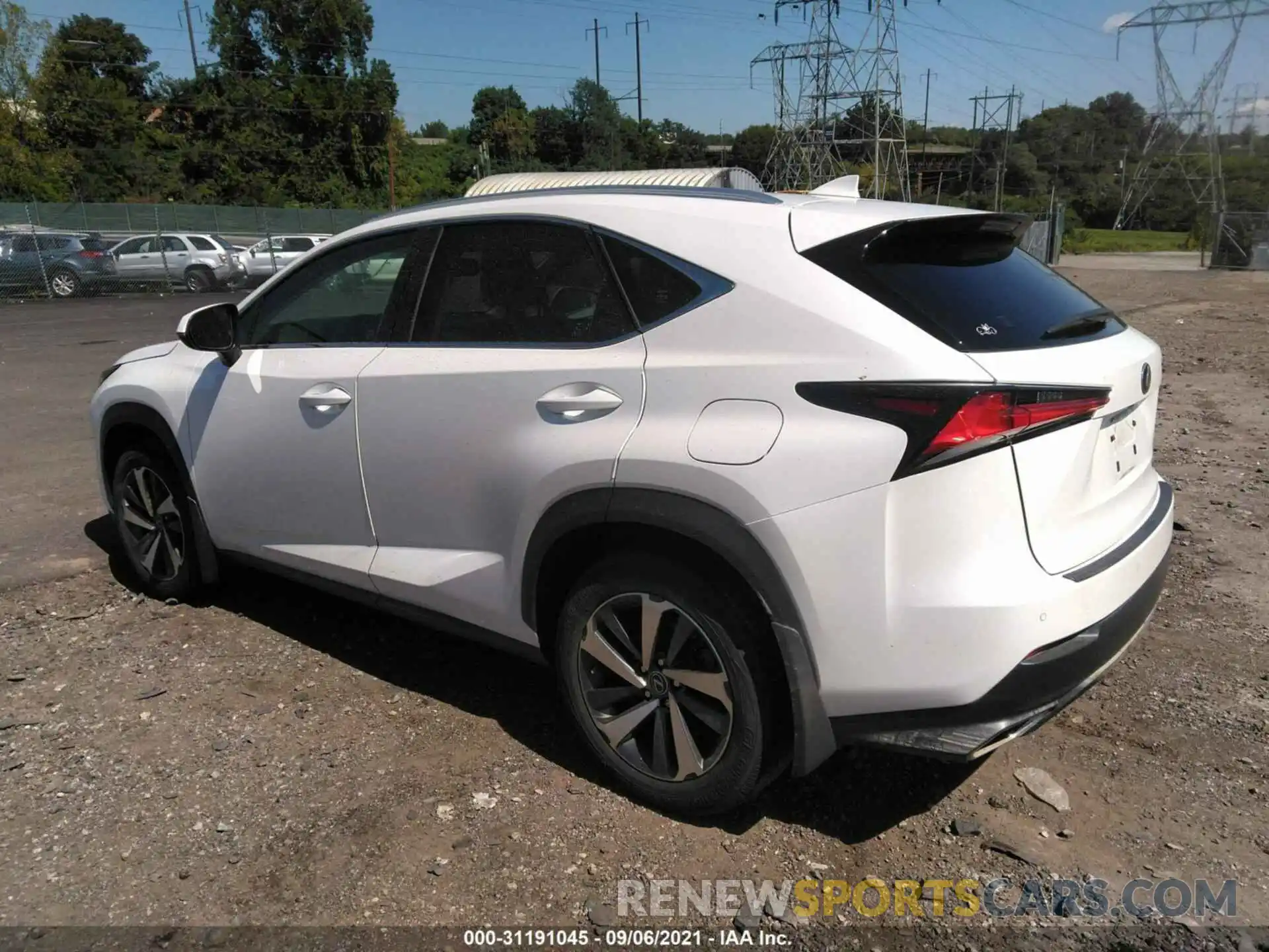 3 Фотография поврежденного автомобиля JTJBARBZ1K2202470 LEXUS NX 2019