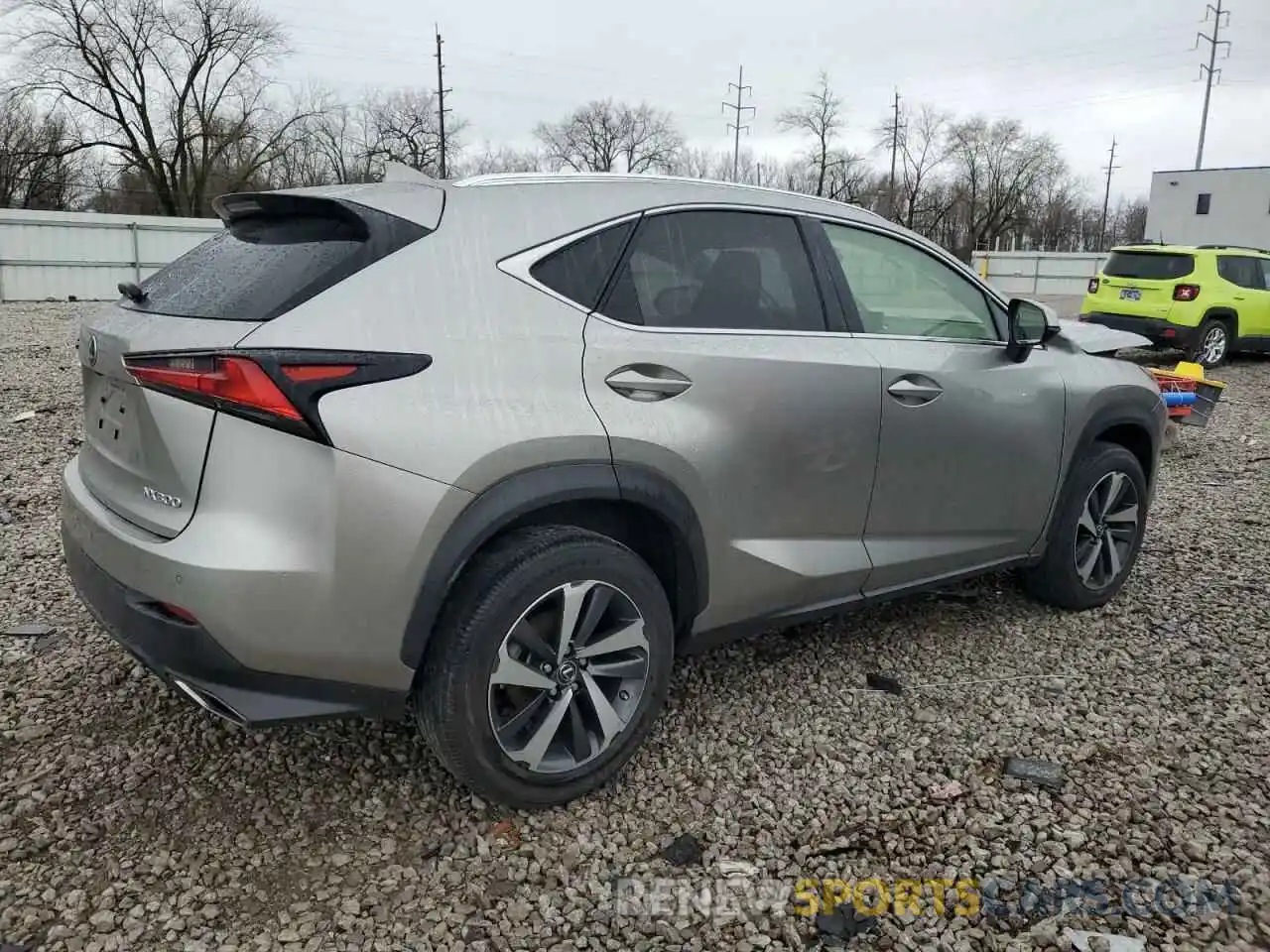 3 Фотография поврежденного автомобиля JTJBARBZ1K2204641 LEXUS NX 2019