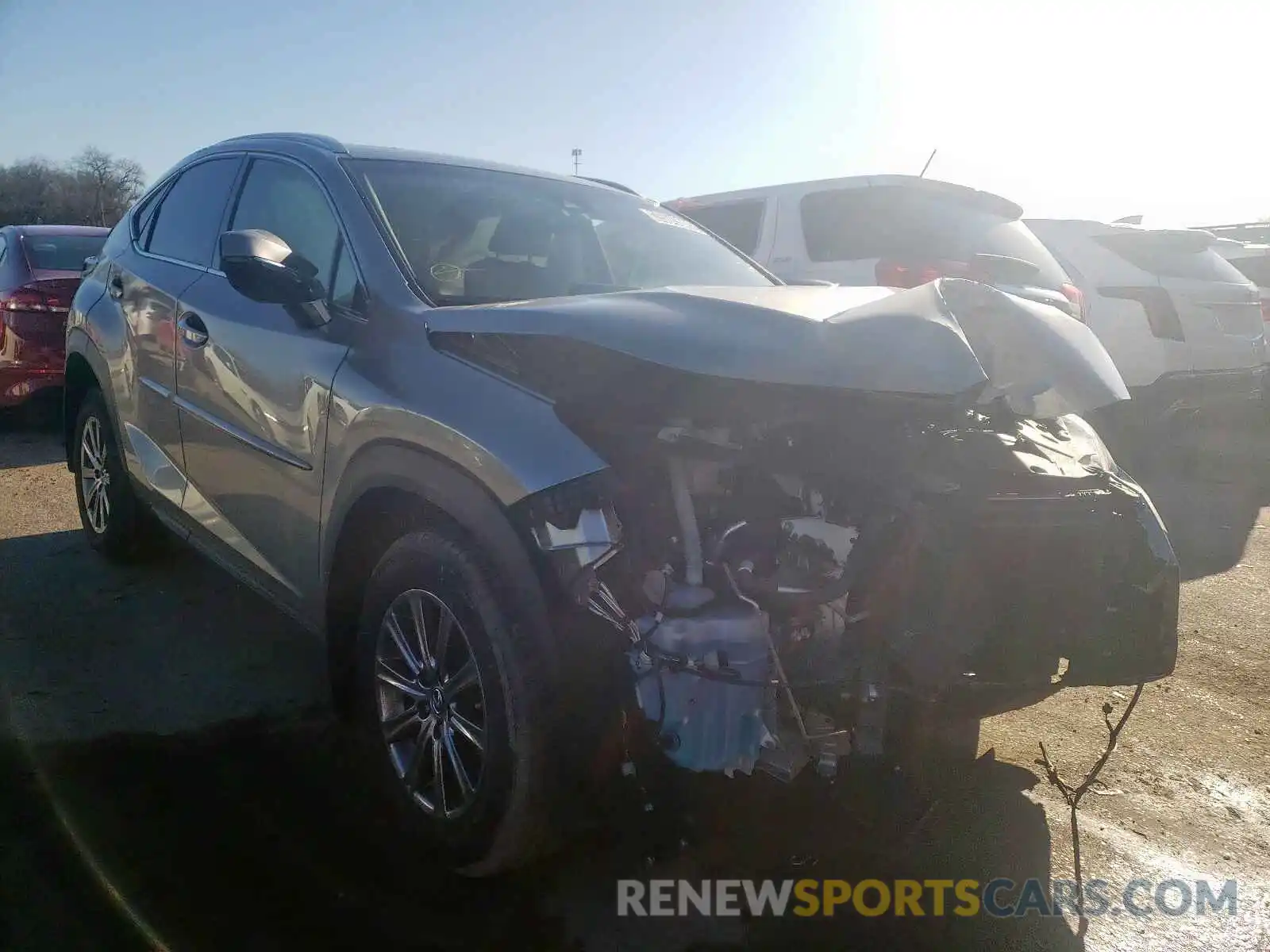 1 Photograph of a damaged car JTJBARBZ1K2205434 LEXUS NX 2019