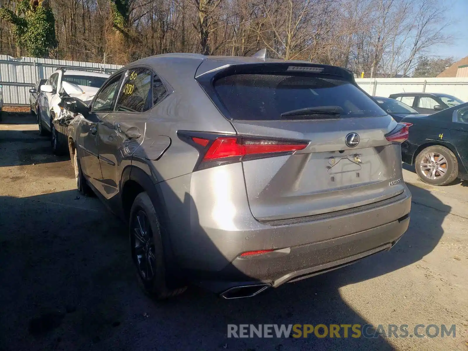 3 Photograph of a damaged car JTJBARBZ1K2205434 LEXUS NX 2019