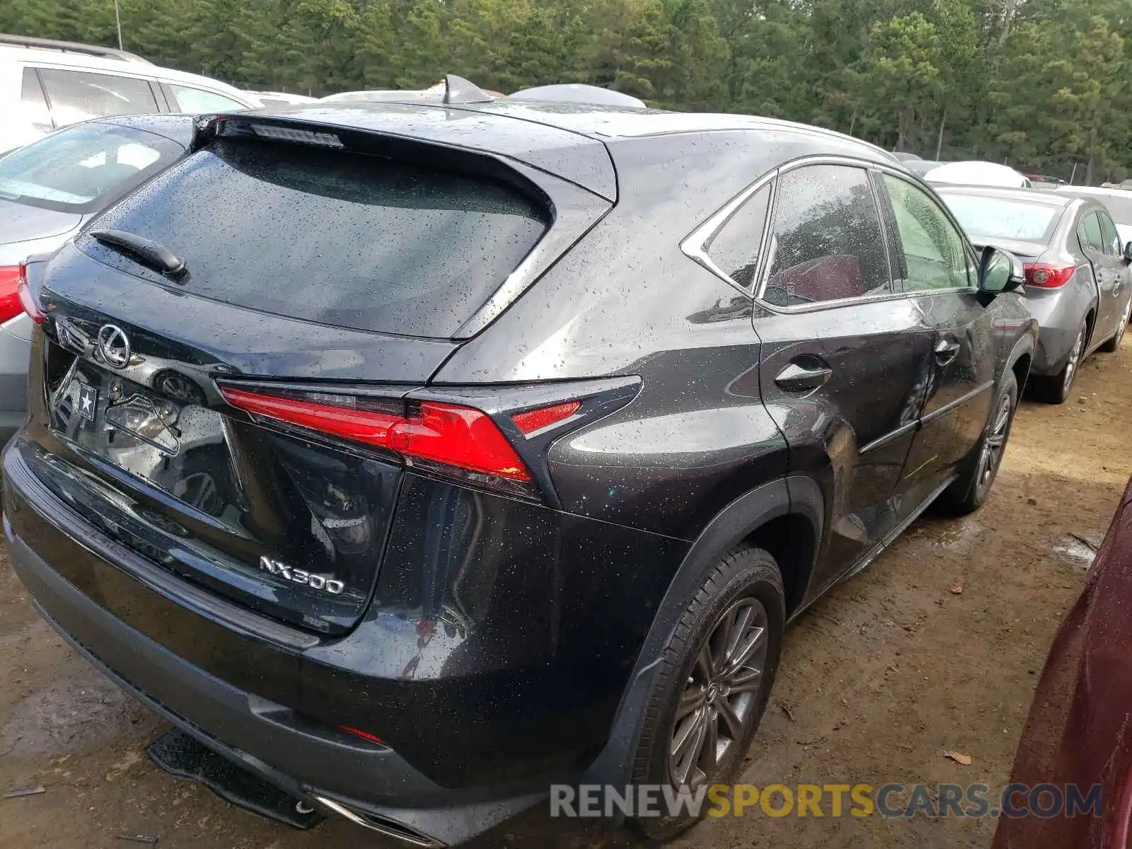 4 Фотография поврежденного автомобиля JTJBARBZ1K2205952 LEXUS NX 2019