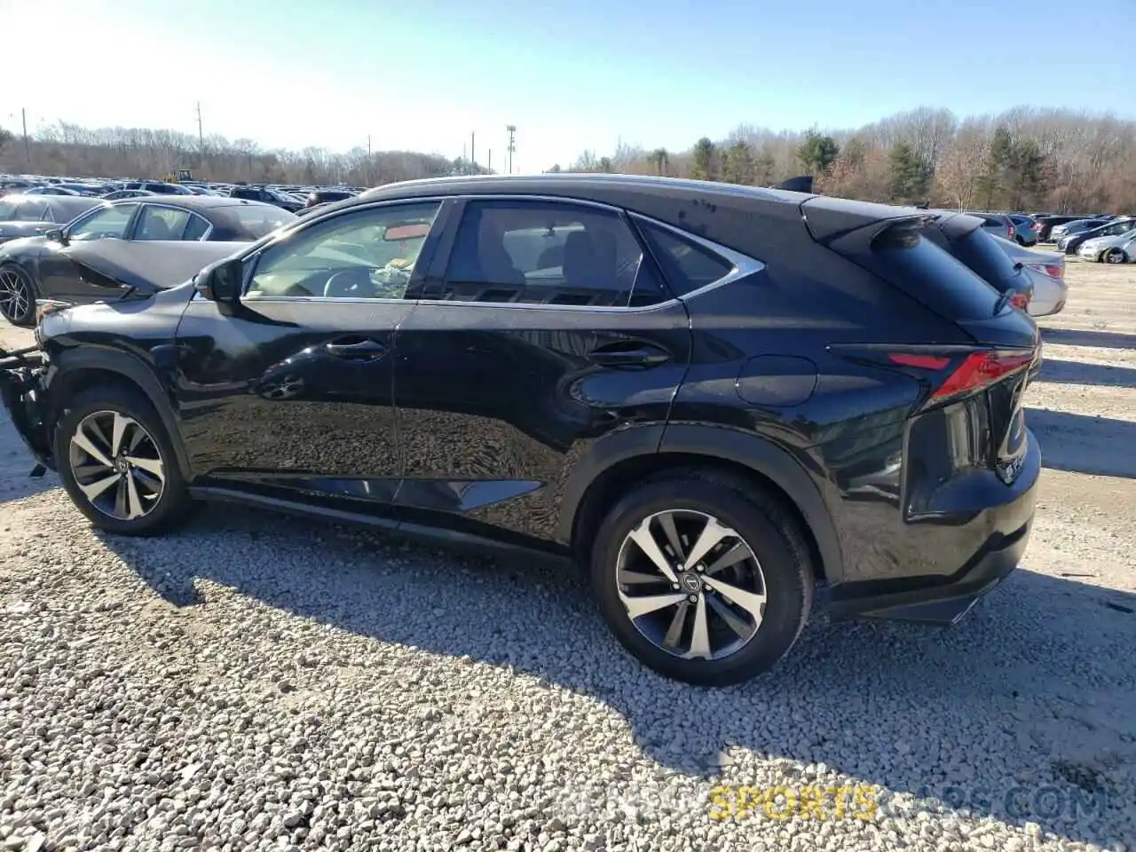 2 Photograph of a damaged car JTJBARBZ1K2208687 LEXUS NX 2019