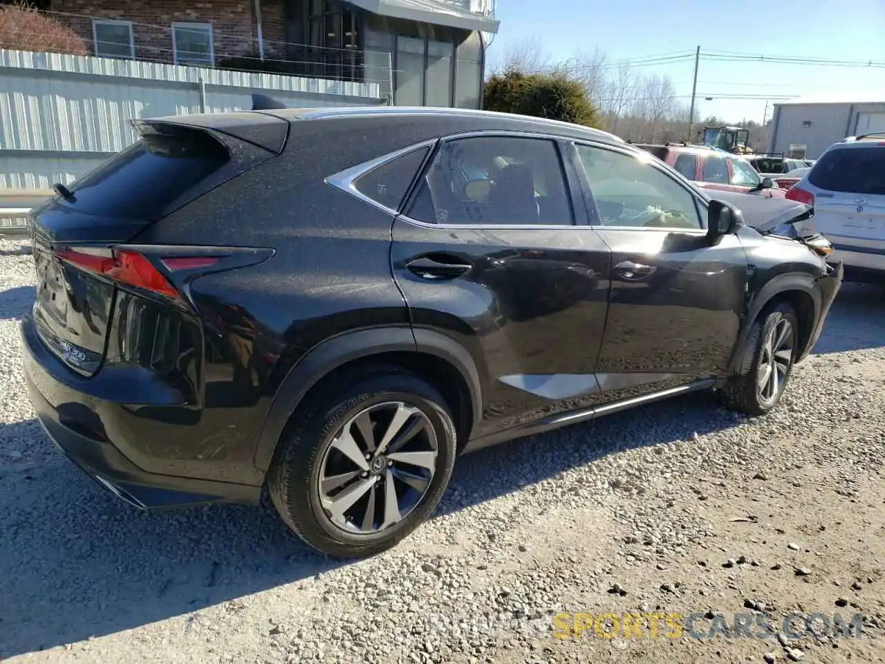 3 Фотография поврежденного автомобиля JTJBARBZ1K2208687 LEXUS NX 2019