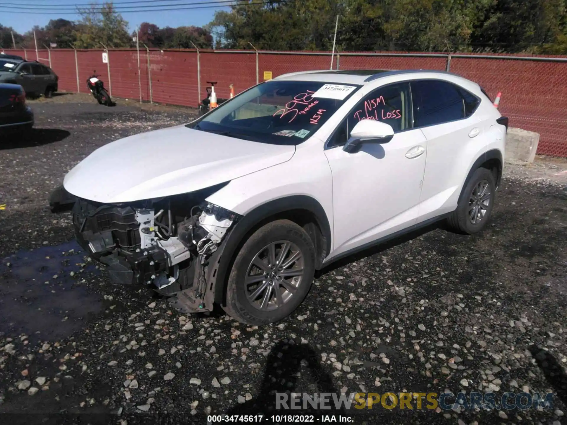 2 Photograph of a damaged car JTJBARBZ1K2211881 LEXUS NX 2019